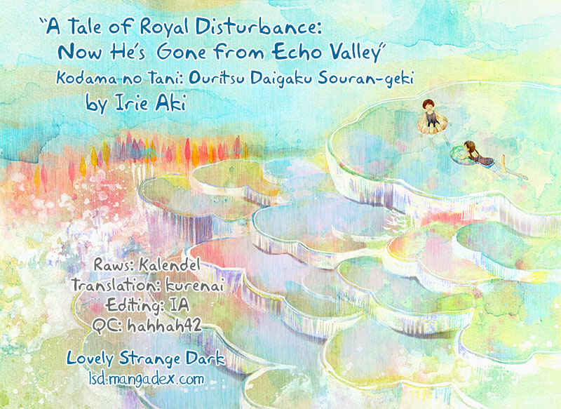 Page 1 Chapter 5 A Tale of Royal Disturbance: Now Hes Gone from Echo Valley