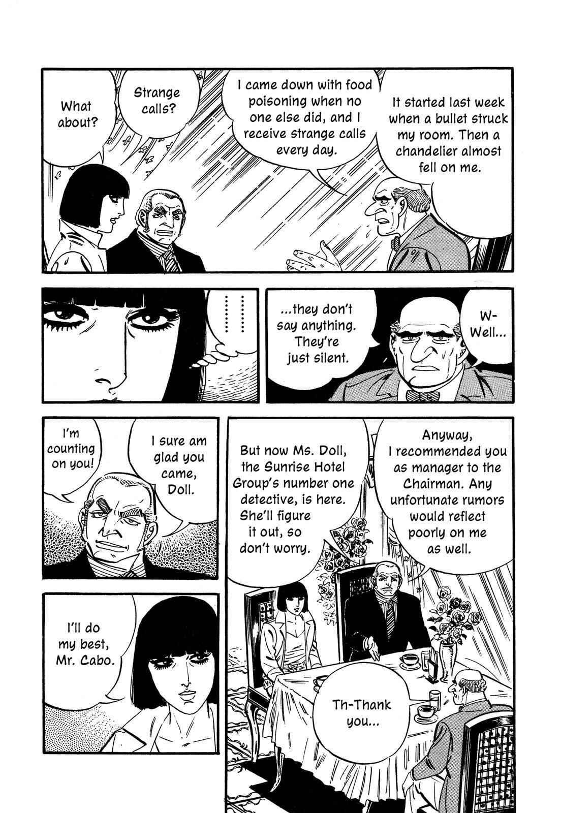 Page 14 Chapter 6 Doll The Hotel Detective