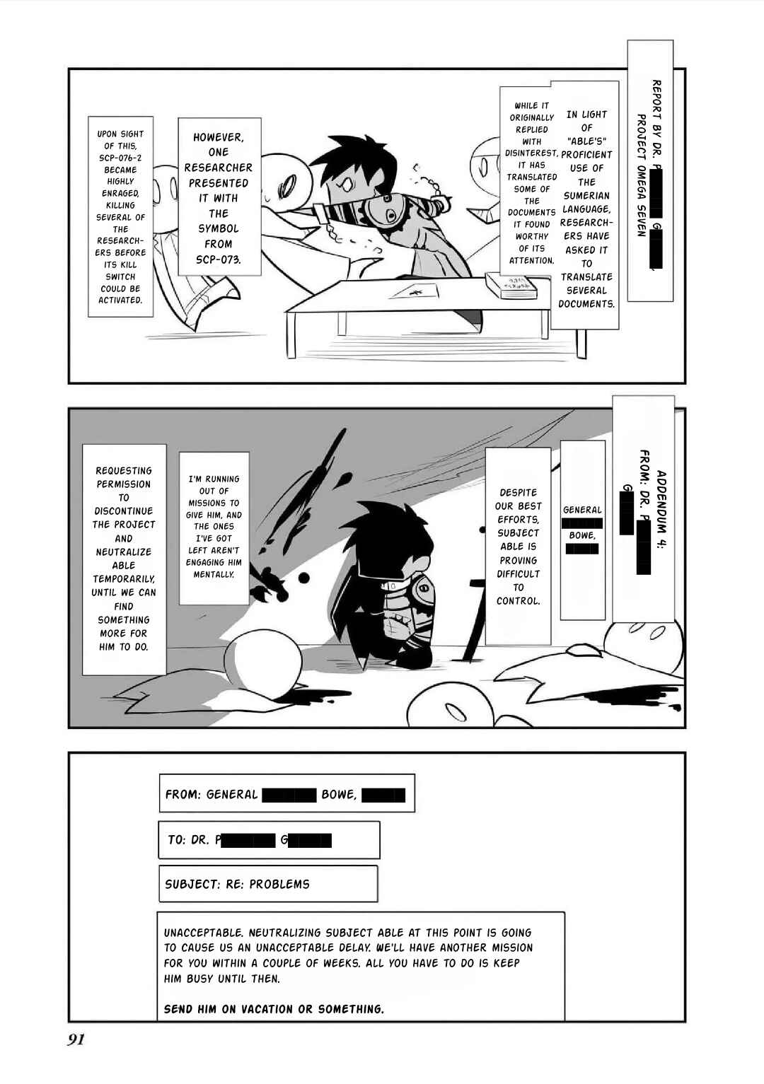 Page 9 Chapter 7 SCP Comic Anthology - KAI