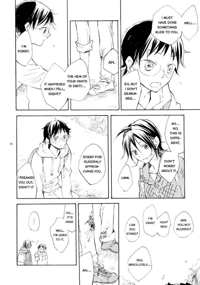 Page 12 Chapter 1 Yowamushi Pedal - Manami Sangaku no Zaijou (Doujinshi)