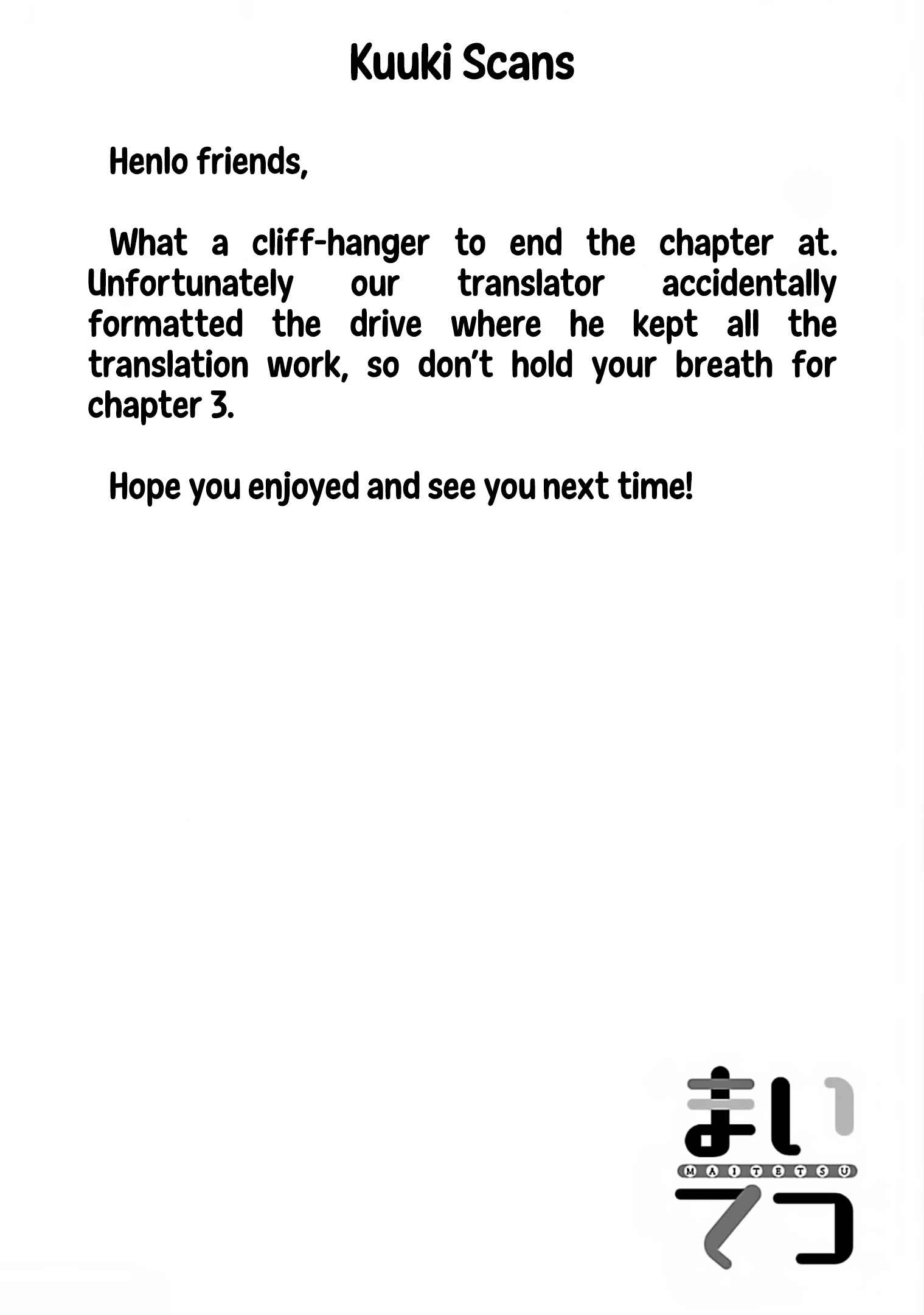 Page 27 Chapter 2 Maitetsu