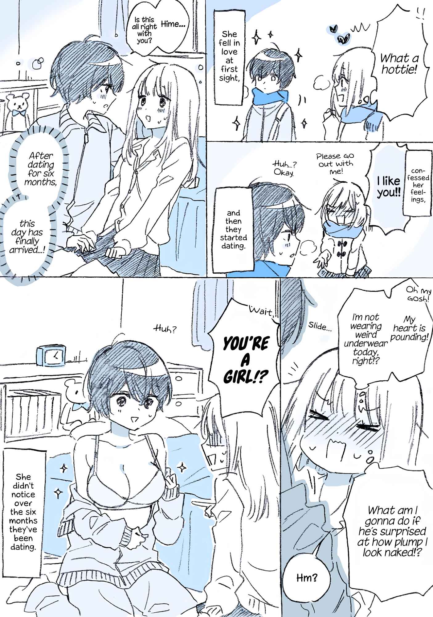 Page 1 Chapter 1 Boyish na Kanojo