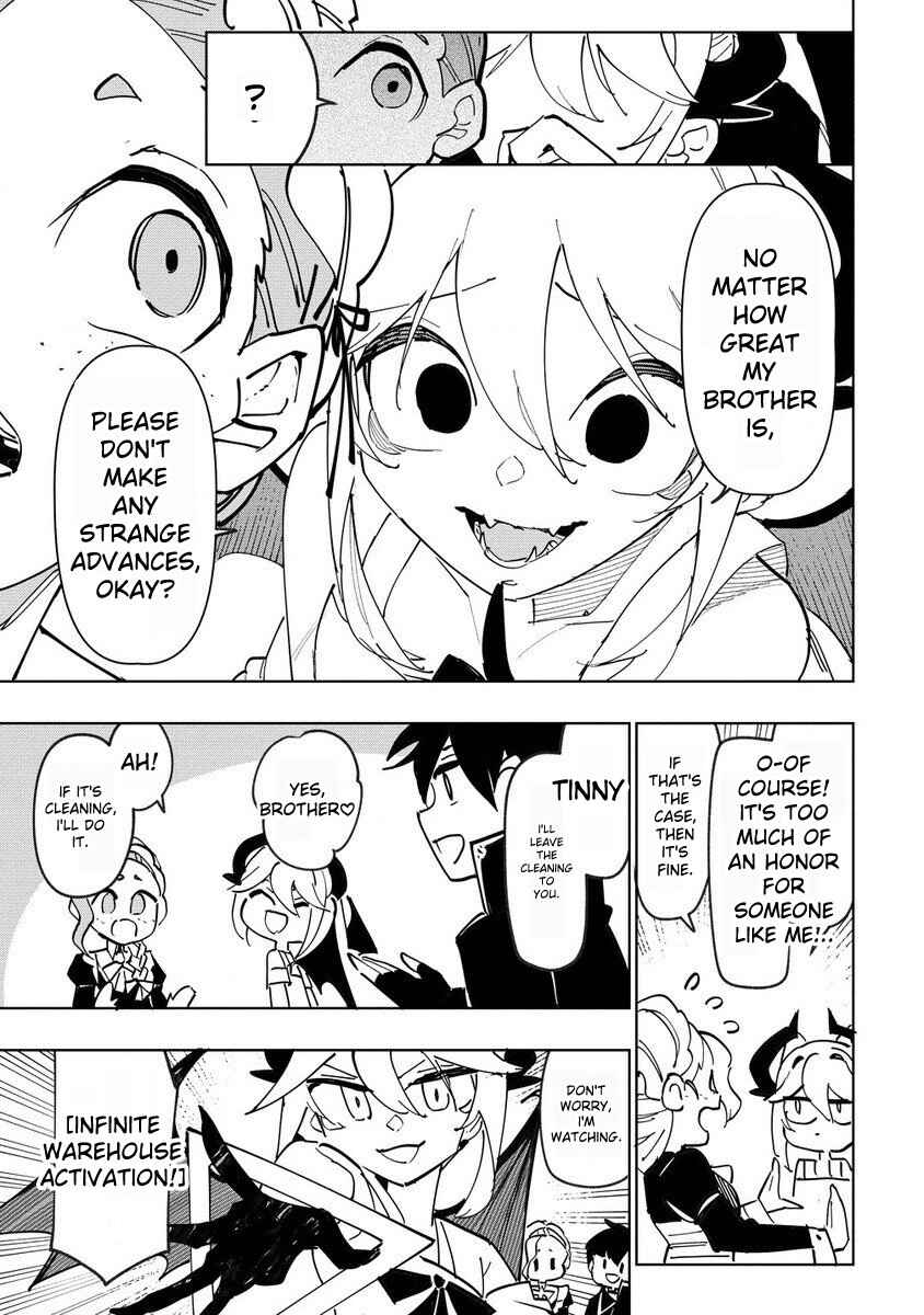 Page 10 Chapter 6.1 Tsuihousareta Renkinjutsushi wa Mujikaku ni Densetsu to Naru Yandere Imouto (Oukoku no Shugoryuu) to Issho ni Henkyou de Shiawase ni Kurashimasu!