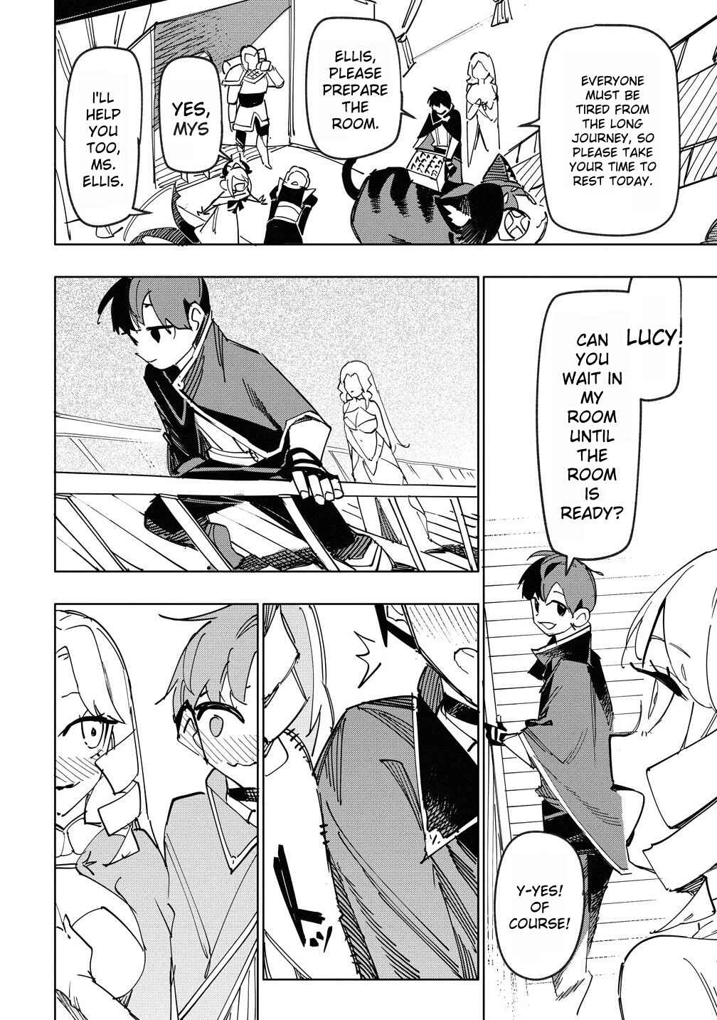 Page 5 Chapter 14.1 Tsuihousareta Renkinjutsushi wa Mujikaku ni Densetsu to Naru Yandere Imouto (Oukoku no Shugoryuu) to Issho ni Henkyou de Shiawase ni Kurashimasu!