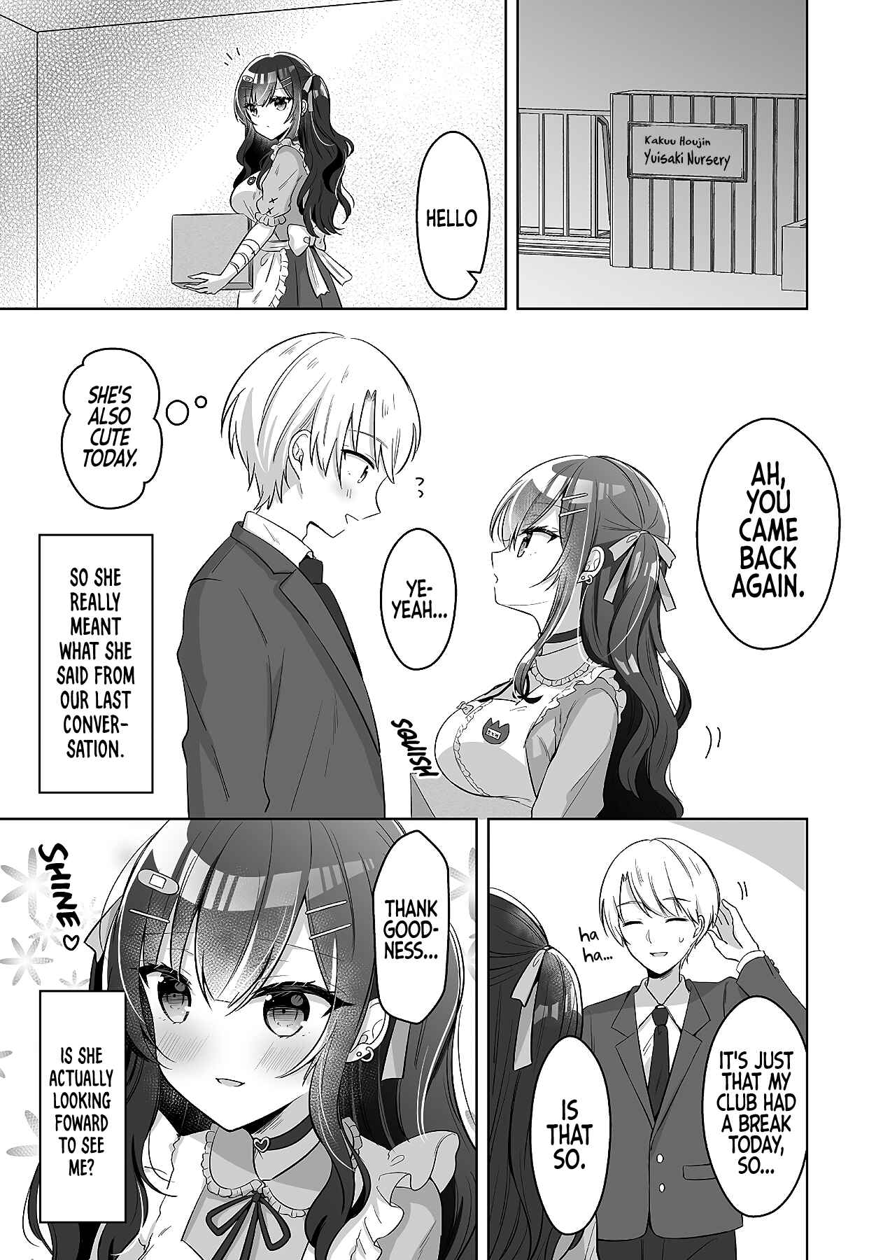Page 1 Chapter 2 Jirai-kei Hoikushi-chan ni Honrou Saretai!
