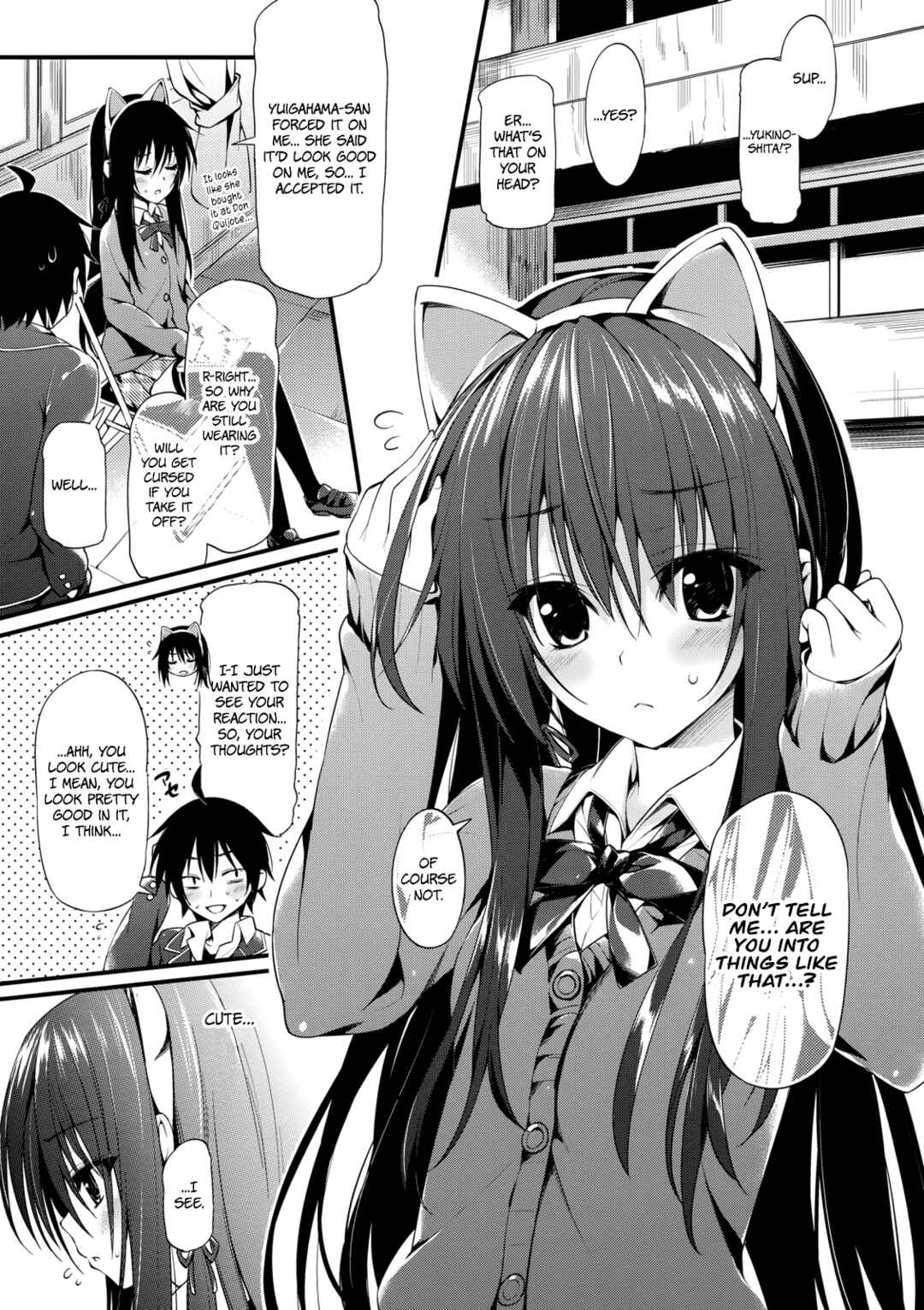 Page 3 Chapter 1 Yahari Ore no Seishun Love Come wa Machigatteiru. - Yukinon Gentei (Doujinshi)