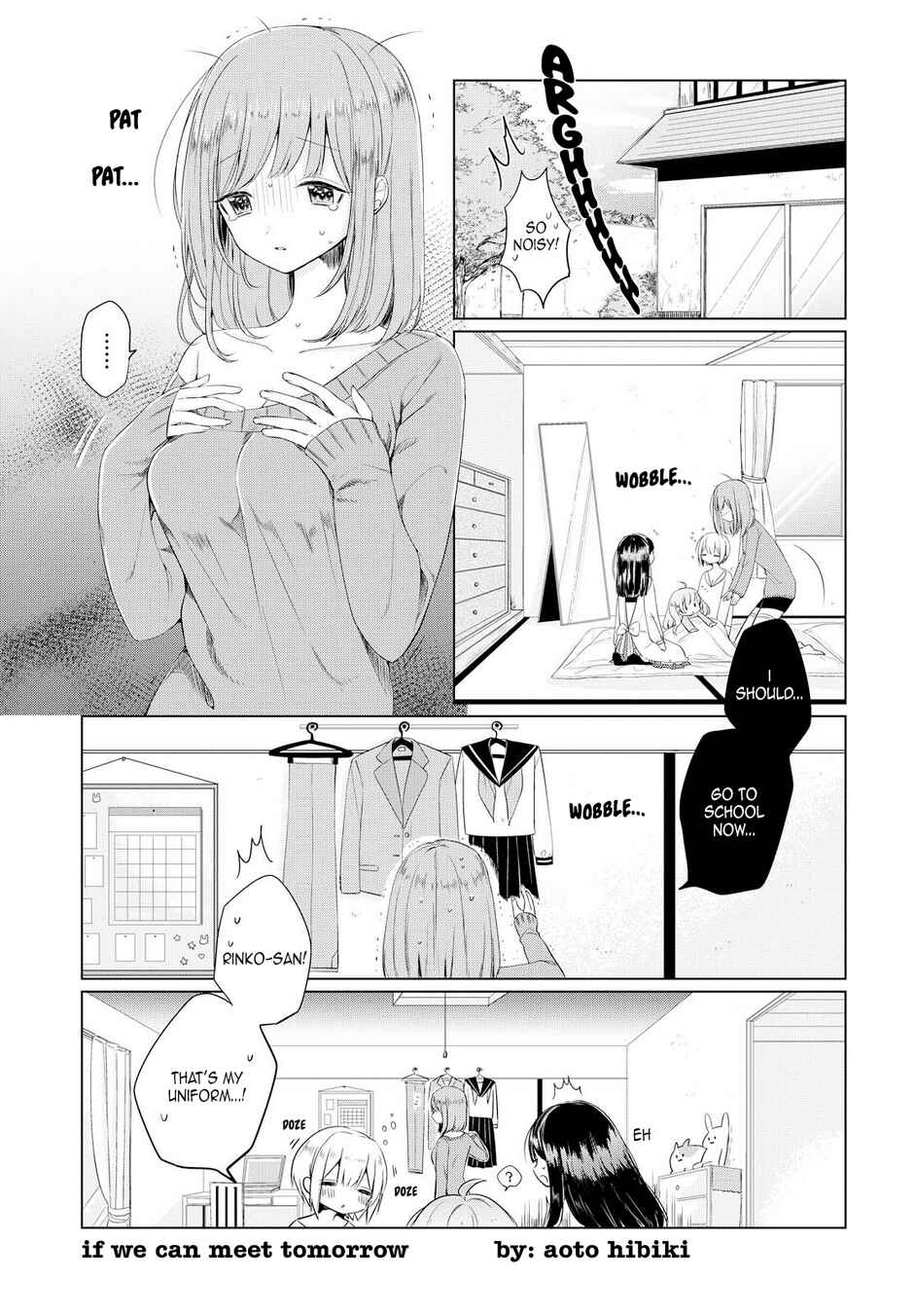 Page 1 Chapter 2 Ashita, Kimi ni Aetara
