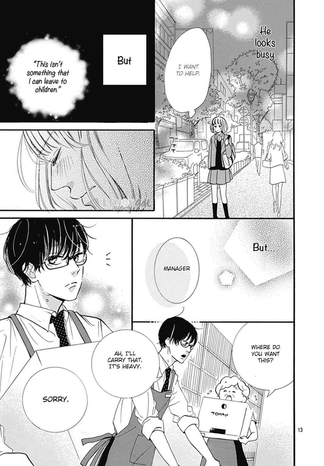 Page 14 Chapter 2 Akane Shoten no Kaji Tenchou