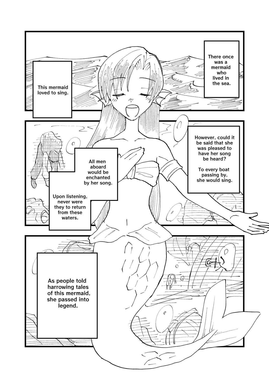 Page 1 Chapter Unknown_1a54 THE iDOLM@STER - The Siren and the Sailor (Doujinshi)