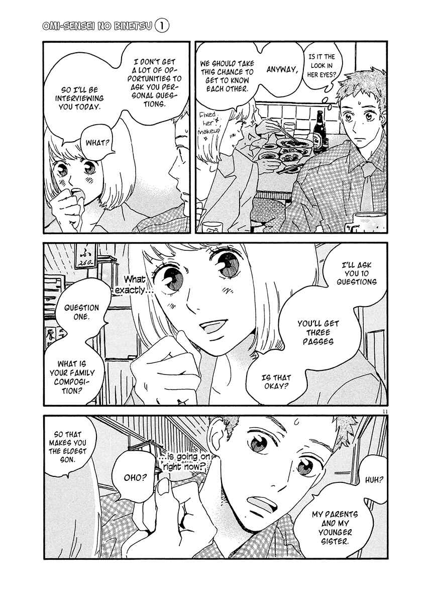 Page 12 Chapter 6 Omi-sensei no Binetsu