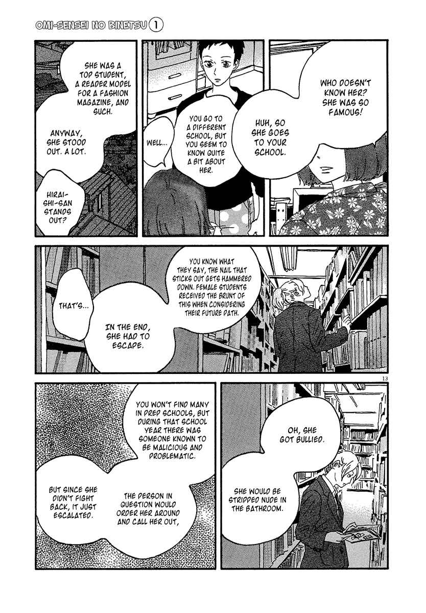 Page 15 Chapter 8 Omi-sensei no Binetsu