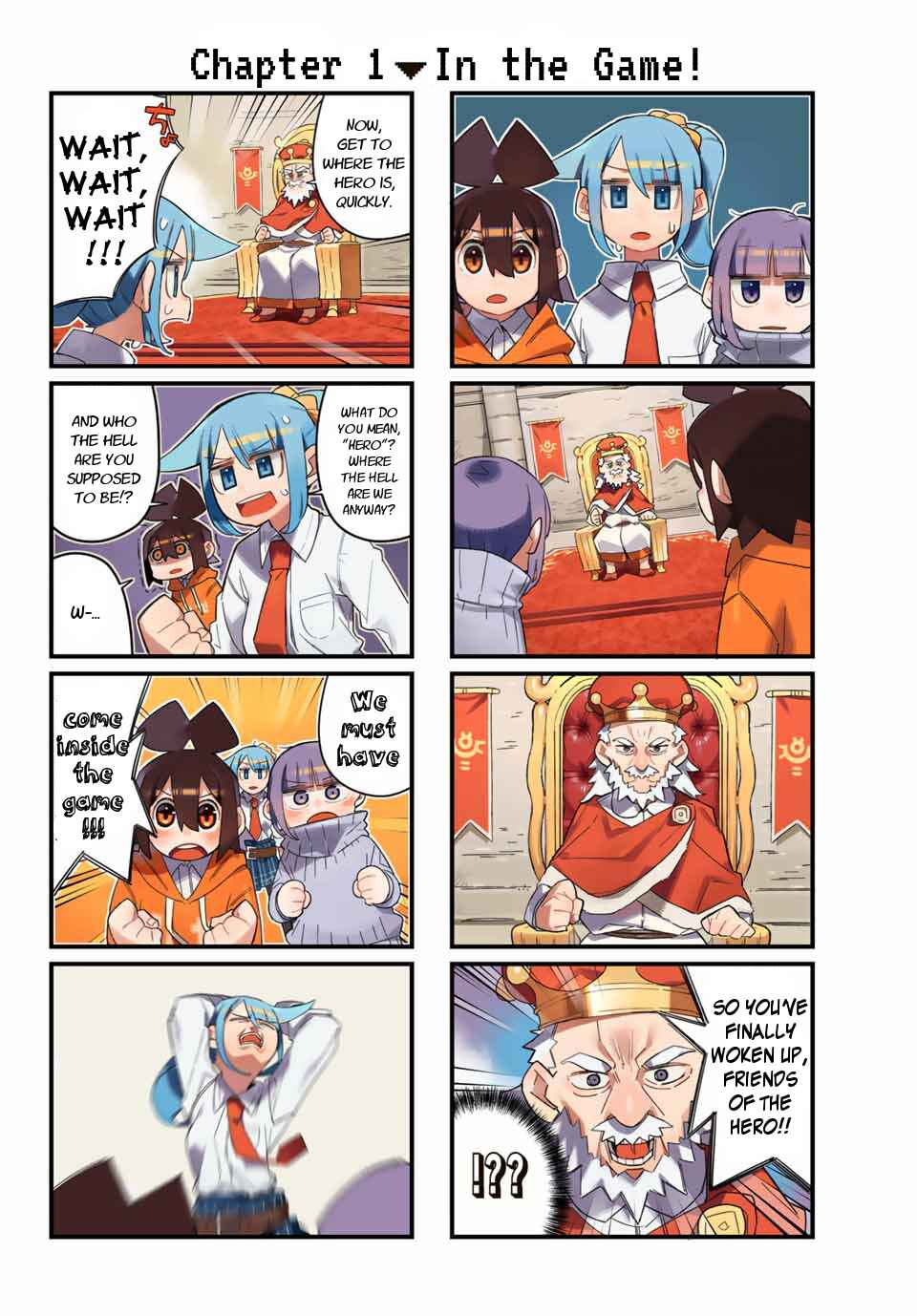 Page 8 Chapter 1 Game no Naka ni Iru!
