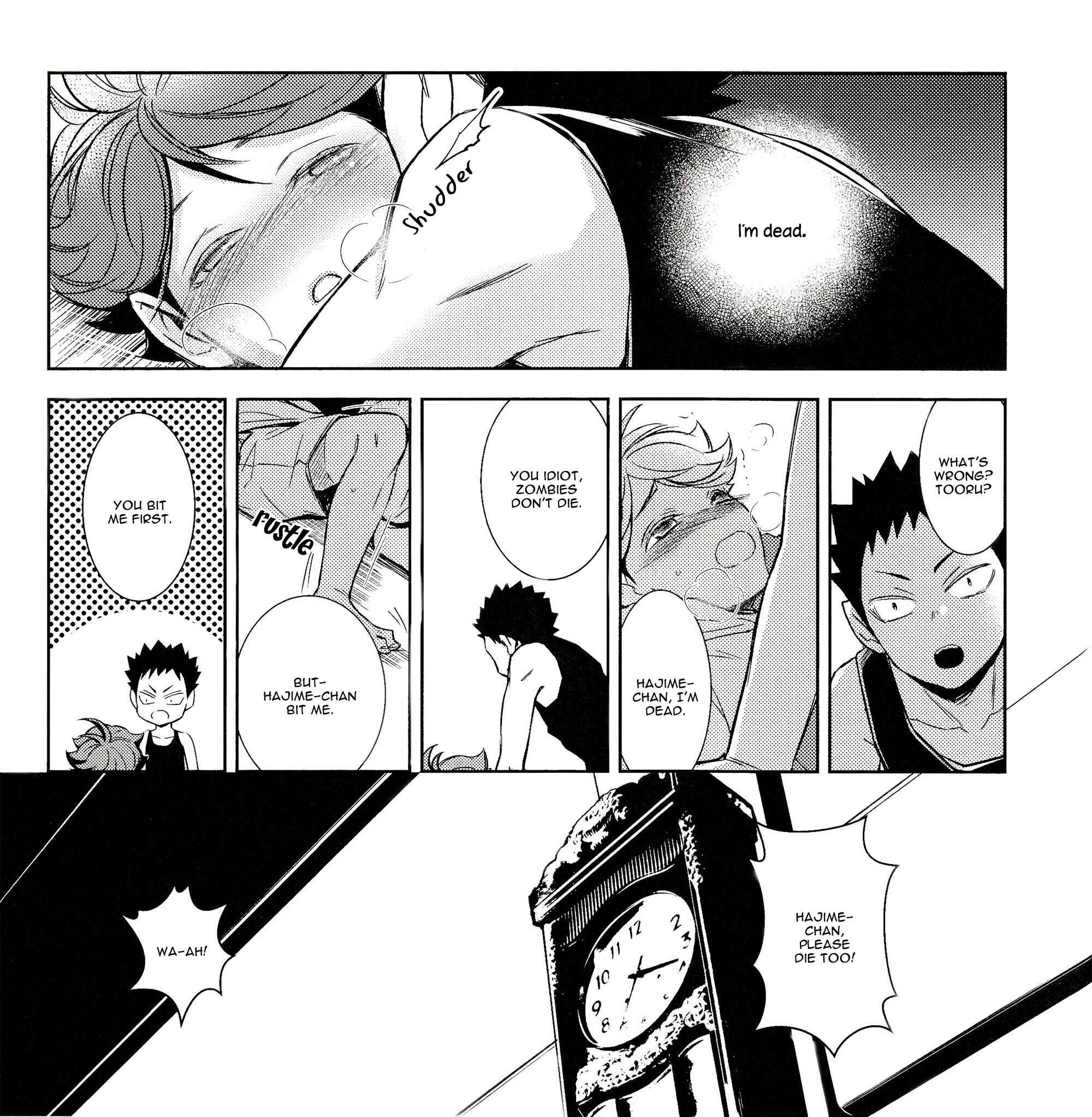 Page 11 Chapter Unknown_a3e6 Haikyu!! - Summer Zombies (Doujinshi)