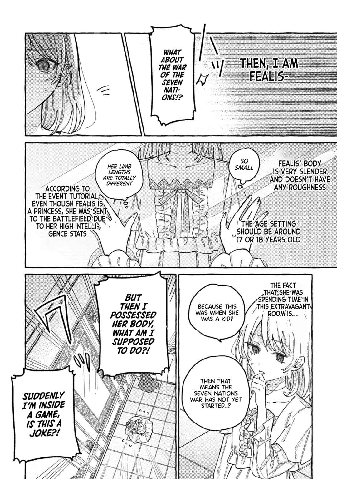 Page 9 Chapter 0 Tensei Oujo wa Ai yori Ryouchi ga Hoshii no de Seiryaku Kekkon wo Kibou shimasu!