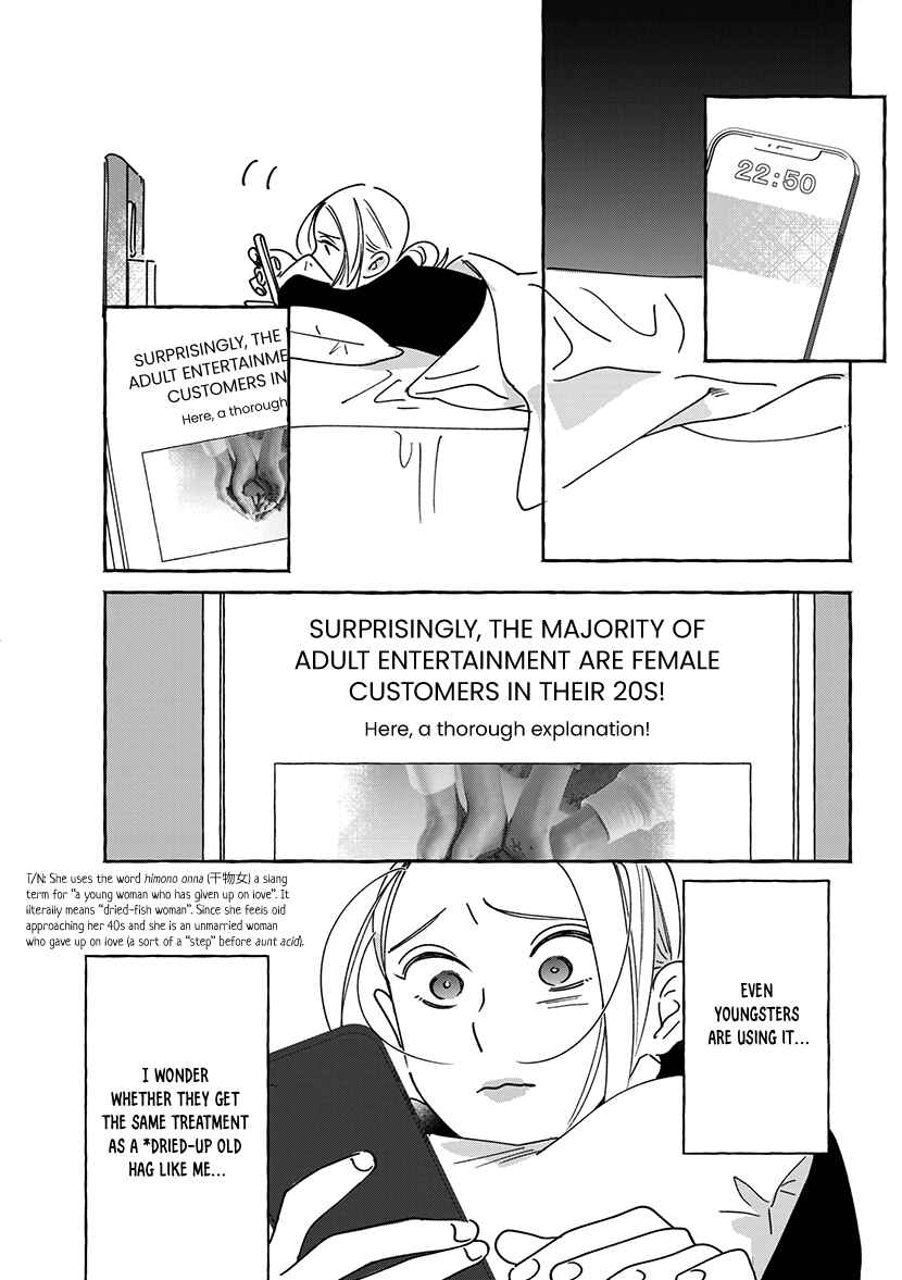Page 7 Chapter 1.2 Okane de Ai wa Kaemasuka? Futsuu OL ga Josei Fuuzoku ni Numatte Yamiochi Shimashita