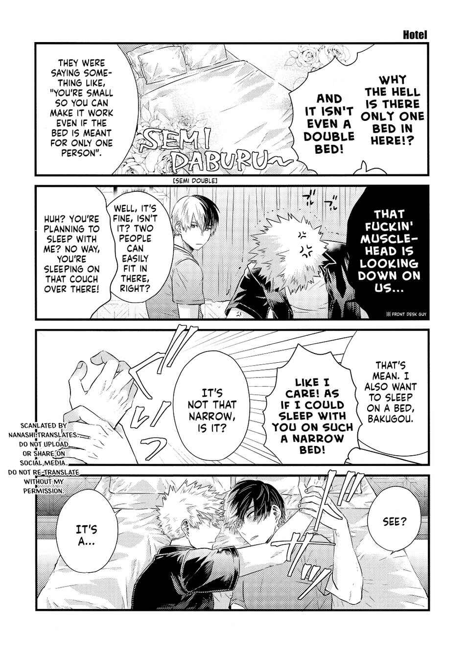 Page 7 Chapter Unknown_958e My Hero Academia - Eiga no Hon! (Doujinshi)