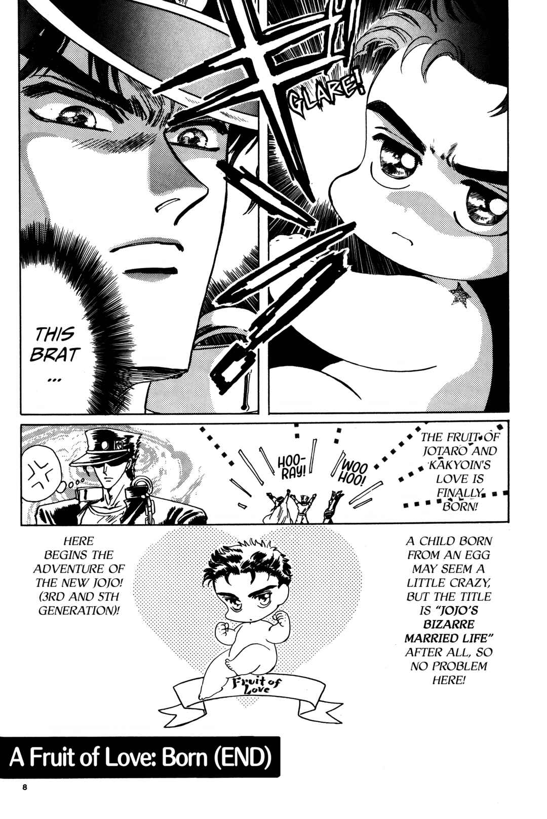 Page 9 Chapter 3 JoJos Bizarre Adventure - Clamp in Wonderland: JoJos Bizarre Married Life (Doujinshi)