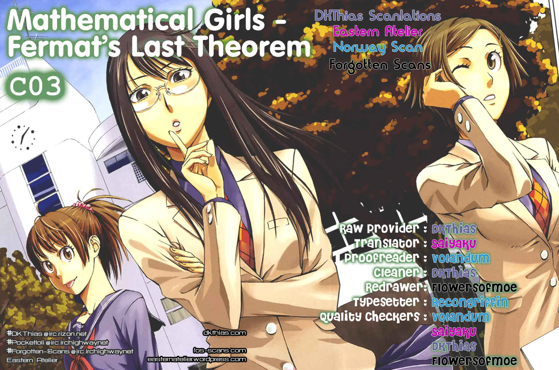 Page 1 Chapter 3 Mathematical Girls - Fermats Last Theorem