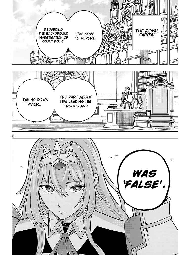 Page 36 Chapter 4 Eiyuu Onna Kishi ni Yuunou to Bareta Ore no Bijin Harem Kishidan - Gaikaku Hikume no Kijutsu Kishidan
