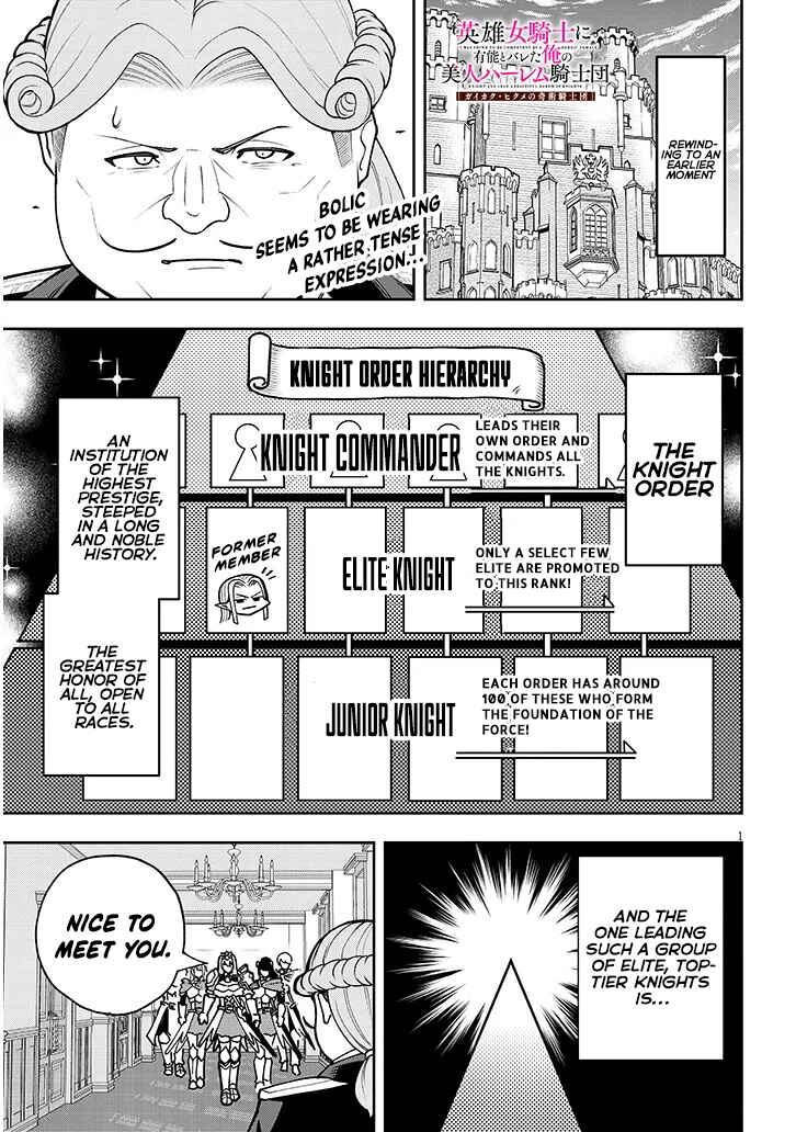 Page 2 Chapter 7 Eiyuu Onna Kishi ni Yuunou to Bareta Ore no Bijin Harem Kishidan - Gaikaku Hikume no Kijutsu Kishidan