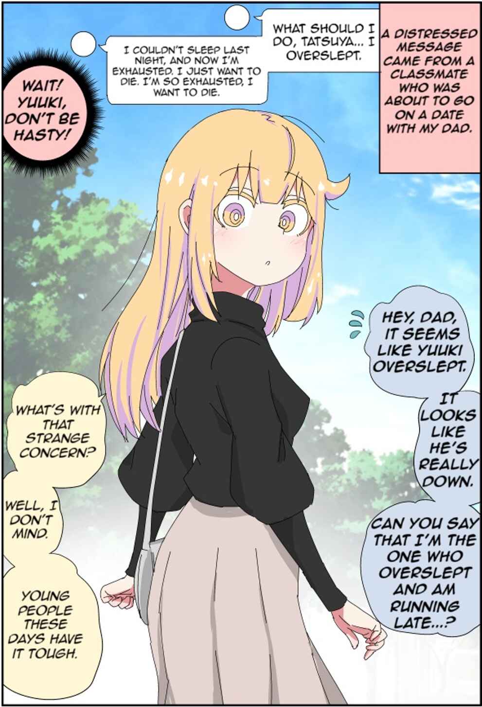 Page 1 Chapter 21 My Father Has Become a Beautiful Girl and Its a Lot of Pain
