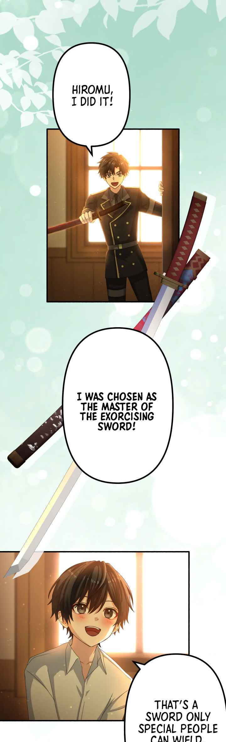 Page 3 Chapter 3 Flash of the Exorcising Blade: The Strongest Swordsman Pierces the Darkness