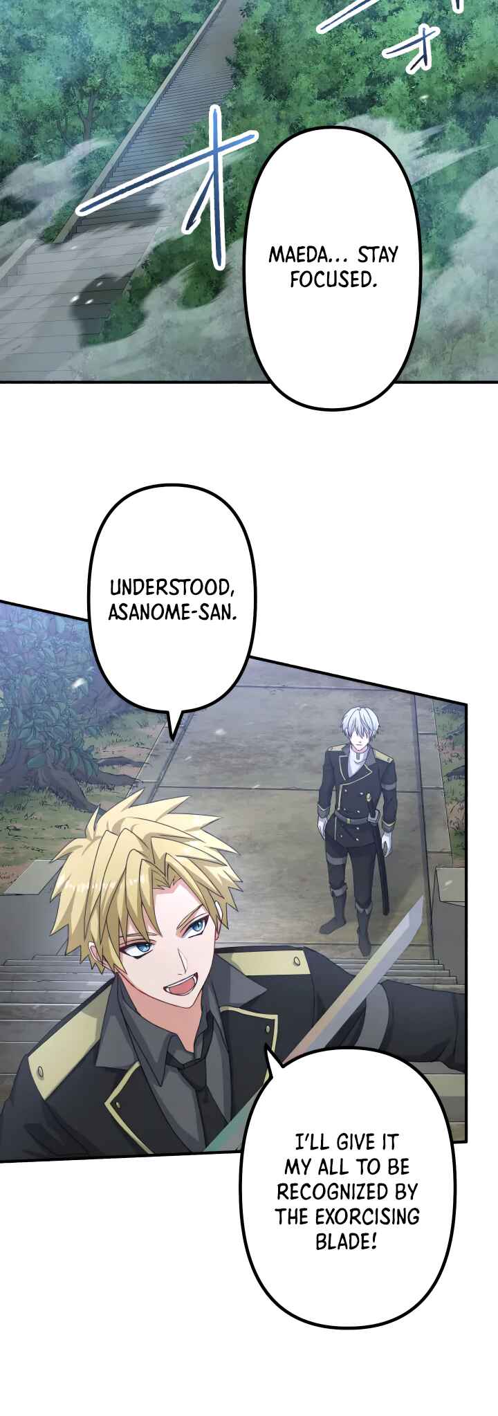 Page 15 Chapter 4 Flash of the Exorcising Blade: The Strongest Swordsman Pierces the Darkness