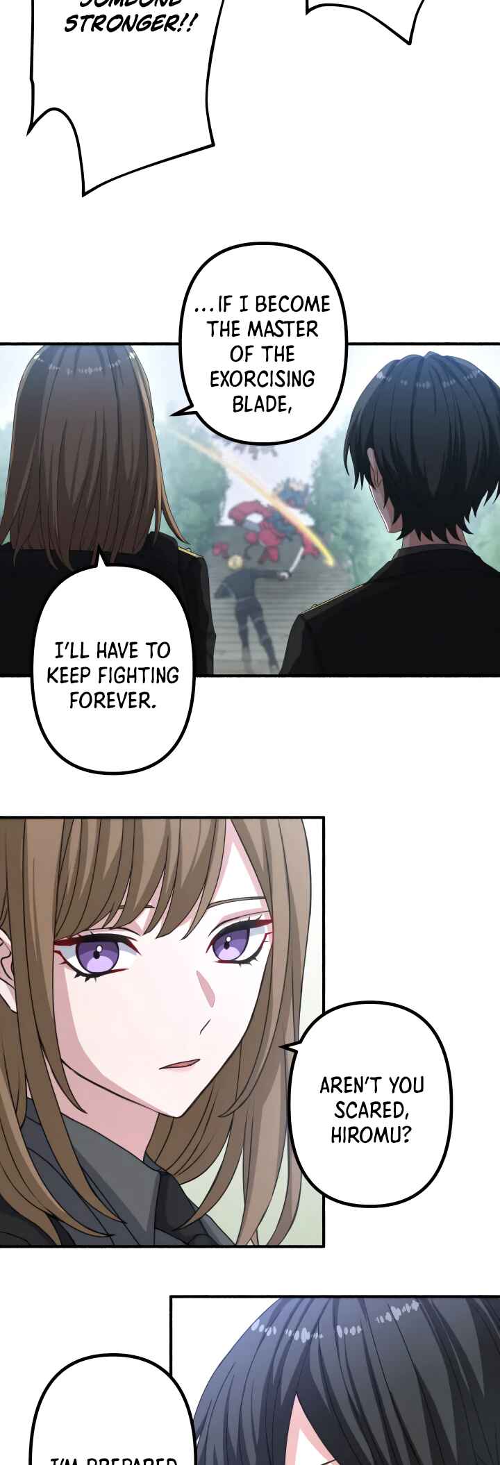 Page 21 Chapter 4 Flash of the Exorcising Blade: The Strongest Swordsman Pierces the Darkness