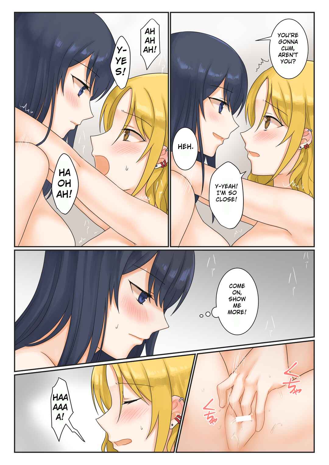 Page 12 Chapter 1 1RT de Nakawarui Nonke Joshi-tachi ga 1-byou Kiss suru Series