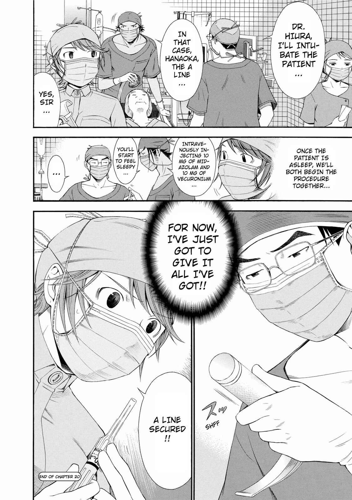 Page 19 Chapter 20 Anesthesiologist Hana