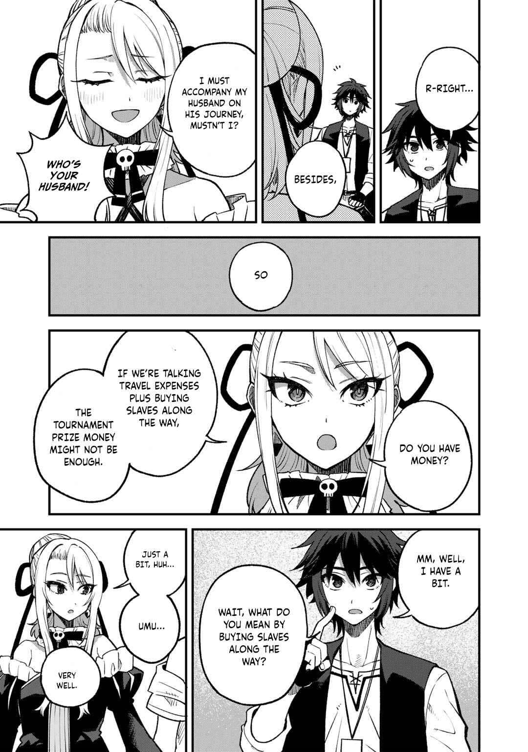 Page 12 Chapter 57 Is the Only Option a Slave Merchant?: Harem? What is that, is It Tasty?