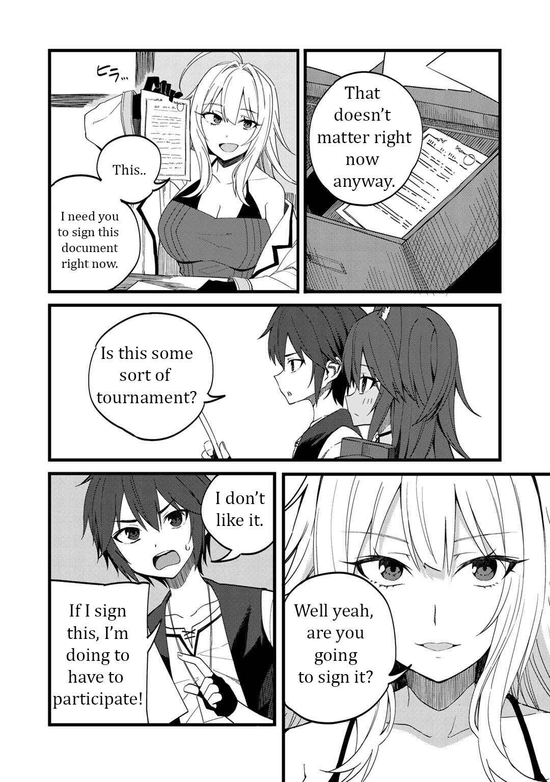 Page 3 Chapter 24 Is the Only Option a Slave Merchant?: Harem? What is that, is It Tasty?