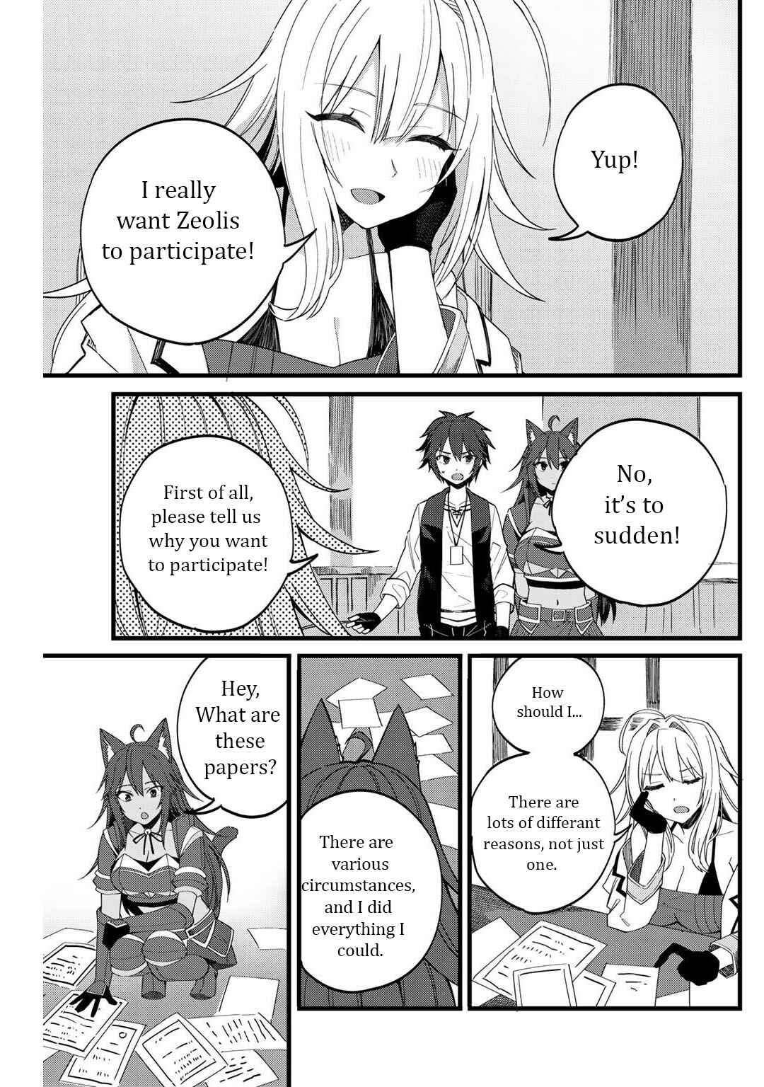 Page 4 Chapter 24 Is the Only Option a Slave Merchant?: Harem? What is that, is It Tasty?