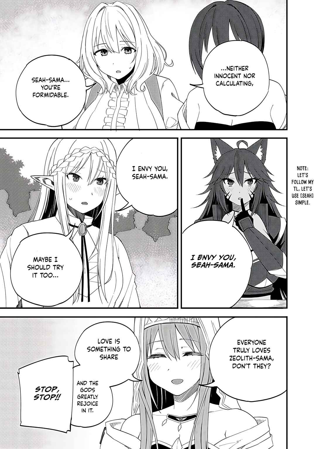 Page 10 Chapter 32.1 Is the Only Option a Slave Merchant?: Harem? What is that, is It Tasty?
