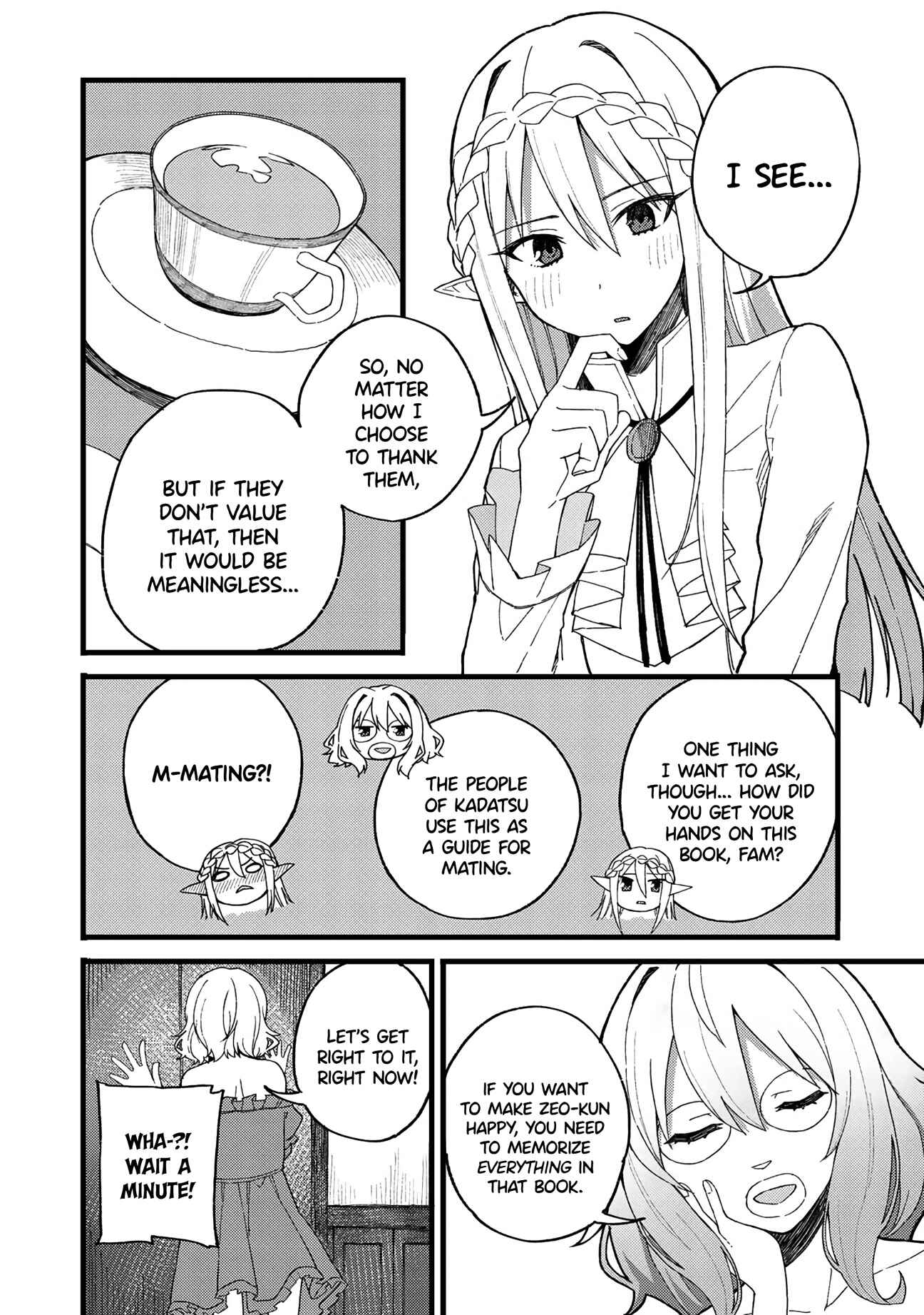 Page 10 Chapter 21 Is the Only Option a Slave Merchant?: Harem? What is that, is It Tasty?