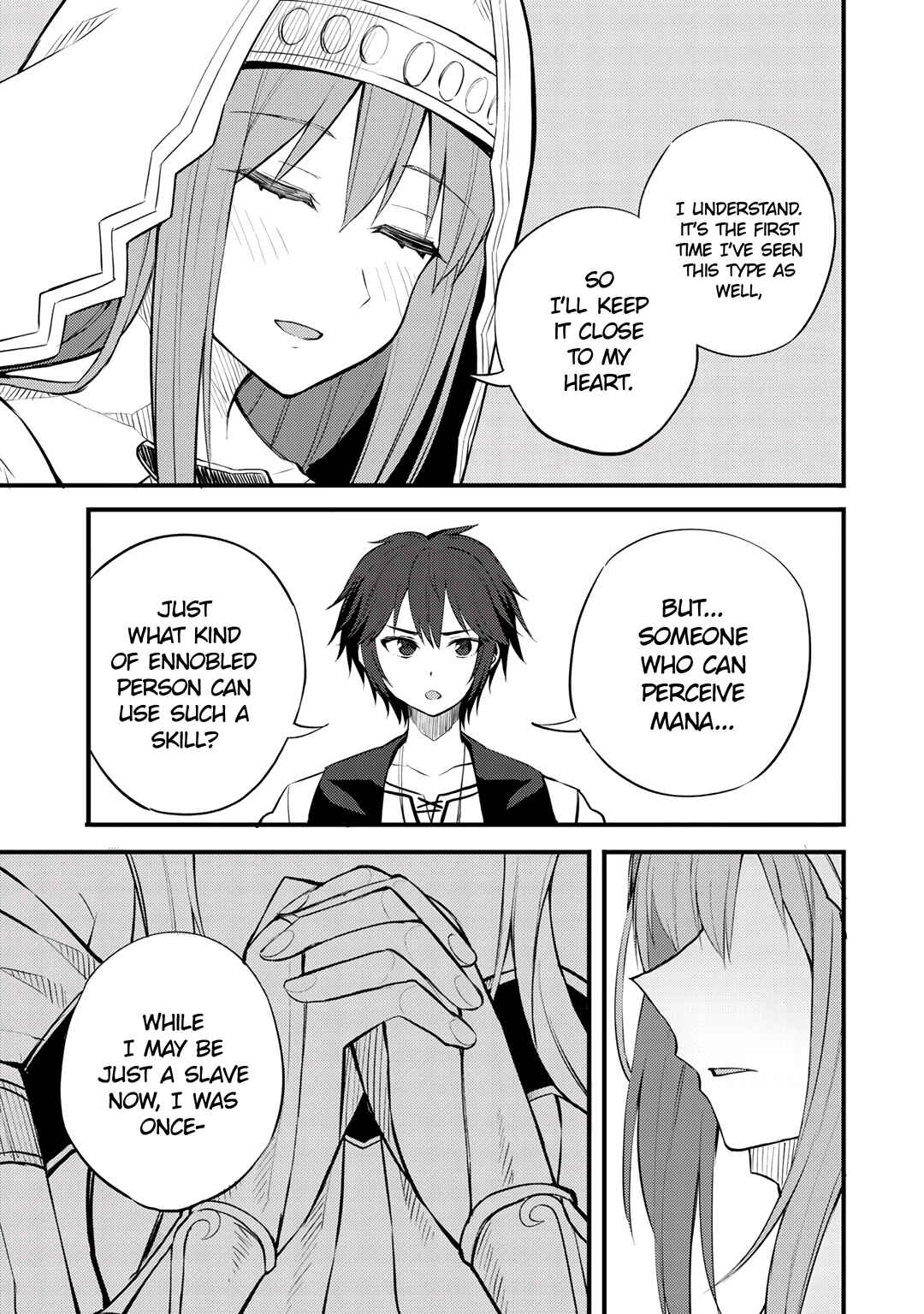 Page 21 Chapter 19 Is the Only Option a Slave Merchant?: Harem? What is that, is It Tasty?