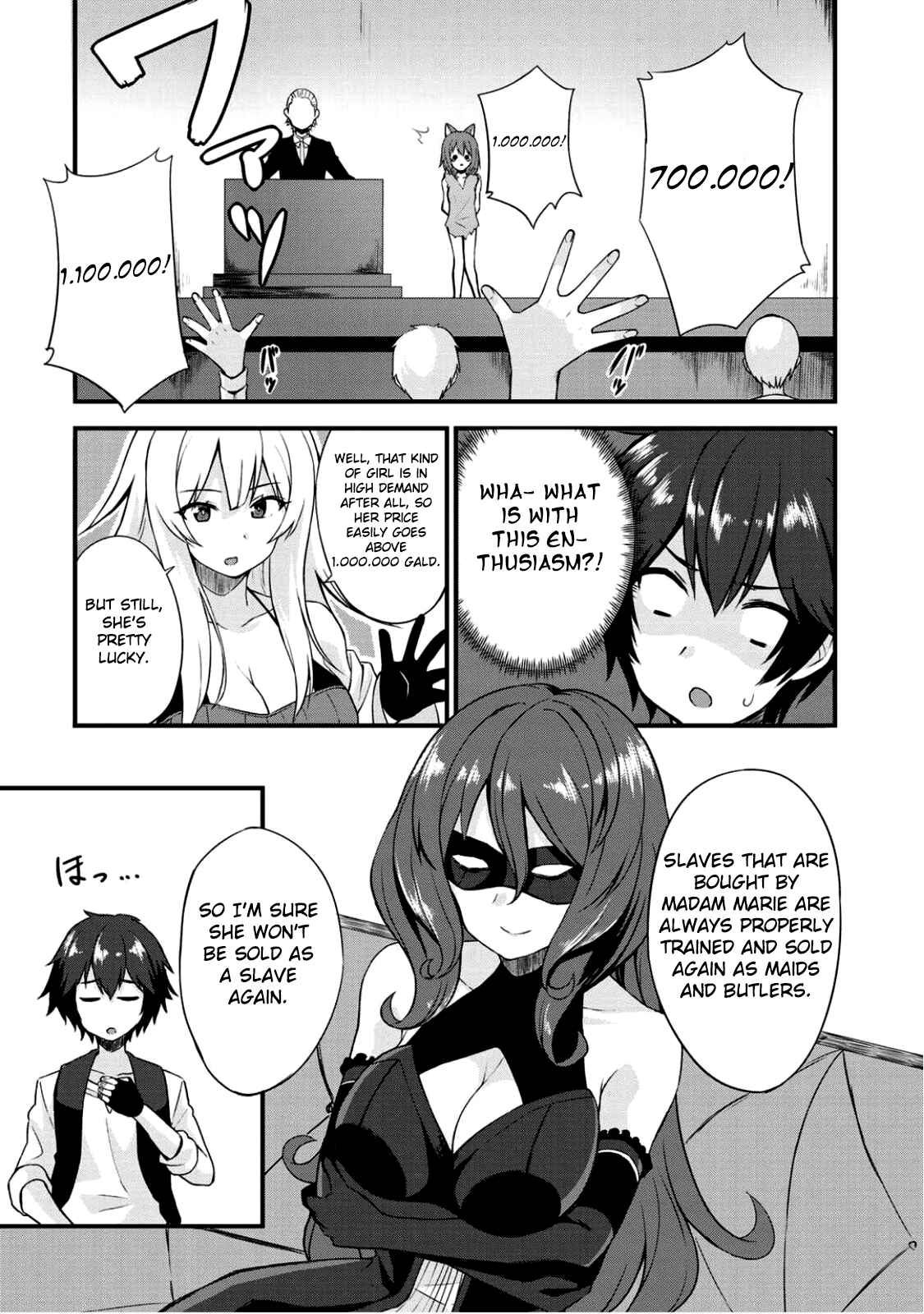 Page 14 Chapter 3 Is the Only Option a Slave Merchant?: Harem? What is that, is It Tasty?