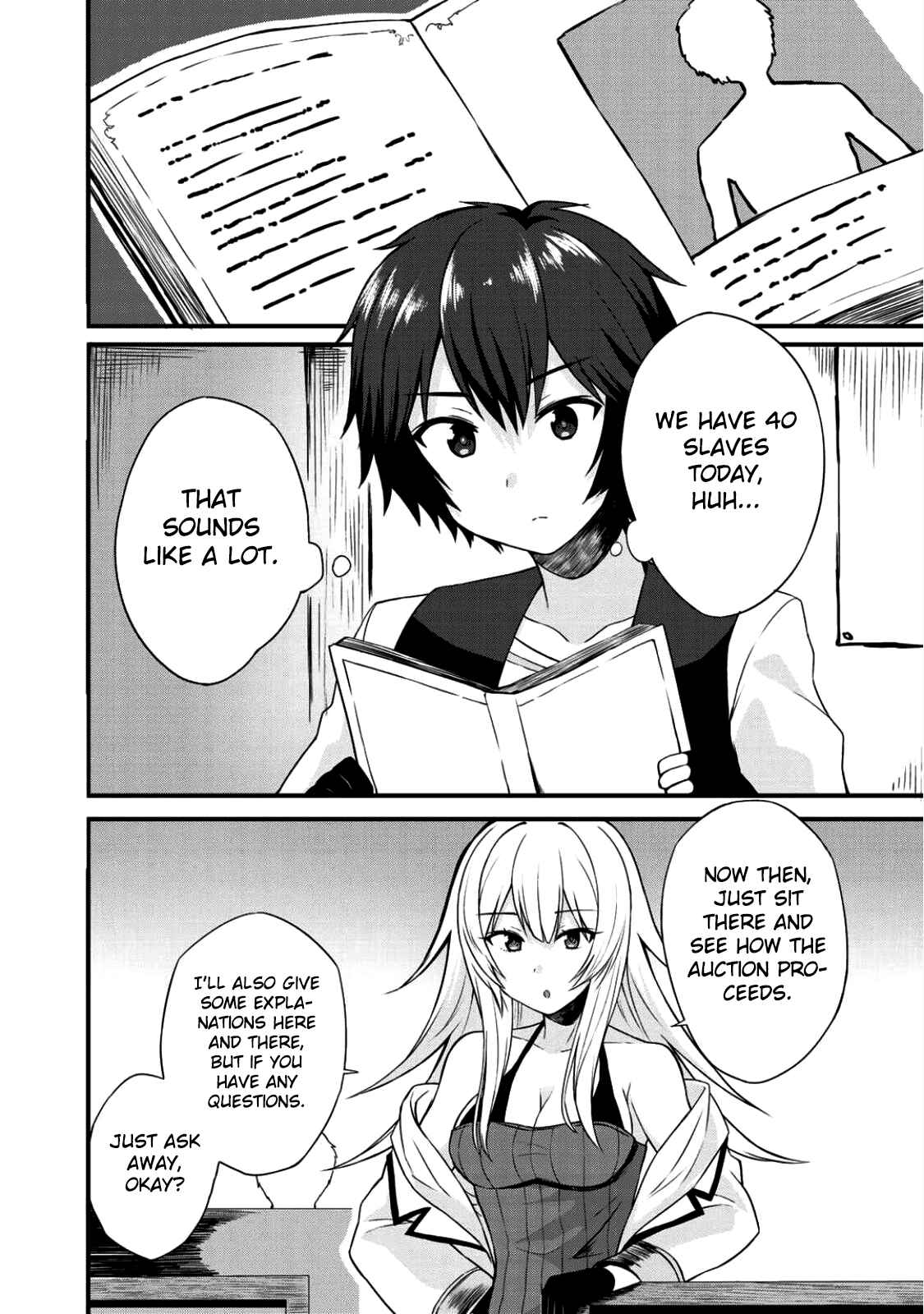 Page 9 Chapter 3 Is the Only Option a Slave Merchant?: Harem? What is that, is It Tasty?