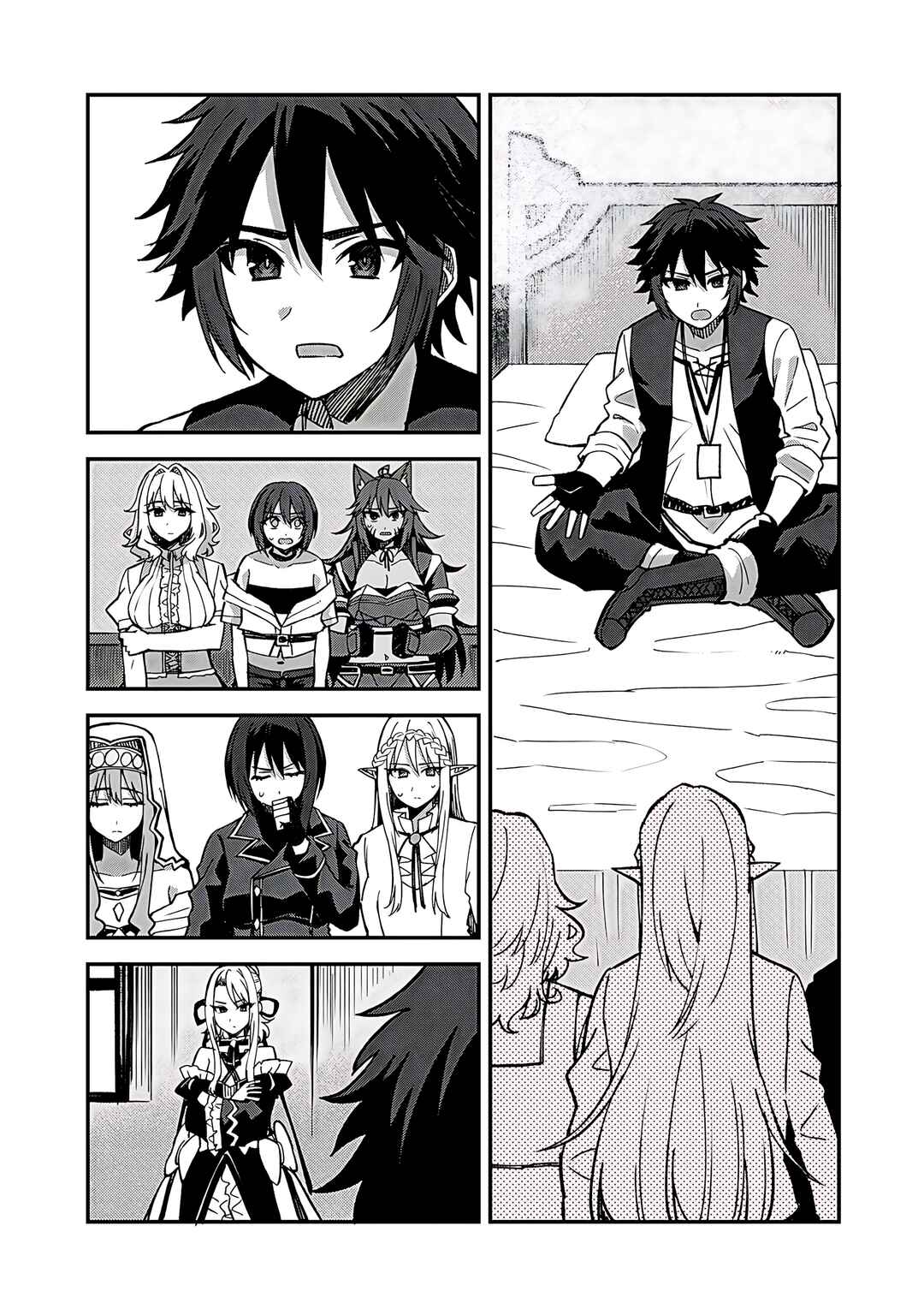 Page 10 Chapter 54 Is the Only Option a Slave Merchant?: Harem? What is that, is It Tasty?