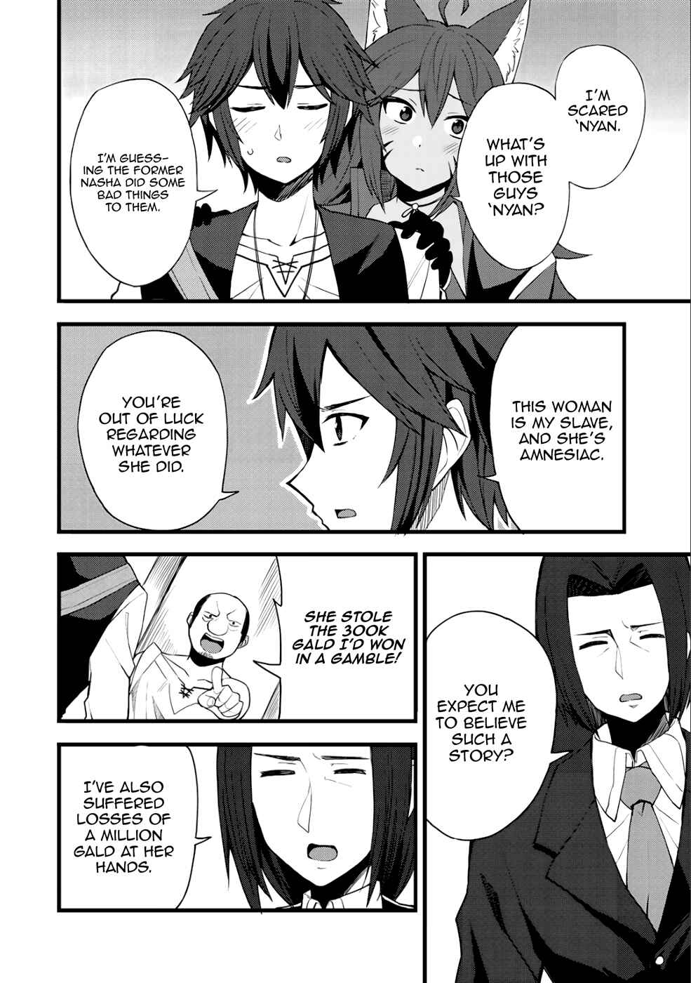 Page 20 Chapter 11 Is the Only Option a Slave Merchant?: Harem? What is that, is It Tasty?