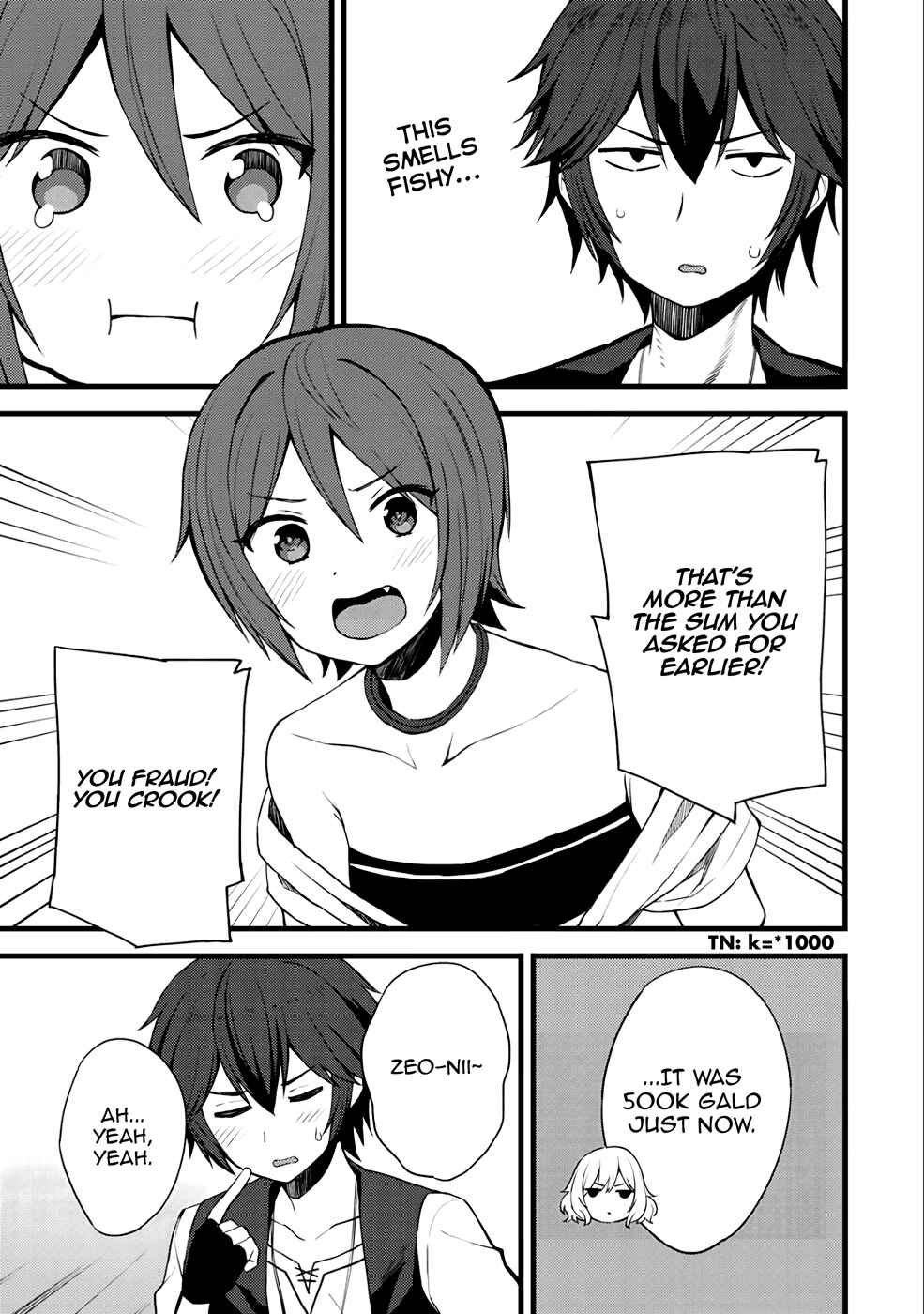 Page 8 Chapter 11 Is the Only Option a Slave Merchant?: Harem? What is that, is It Tasty?
