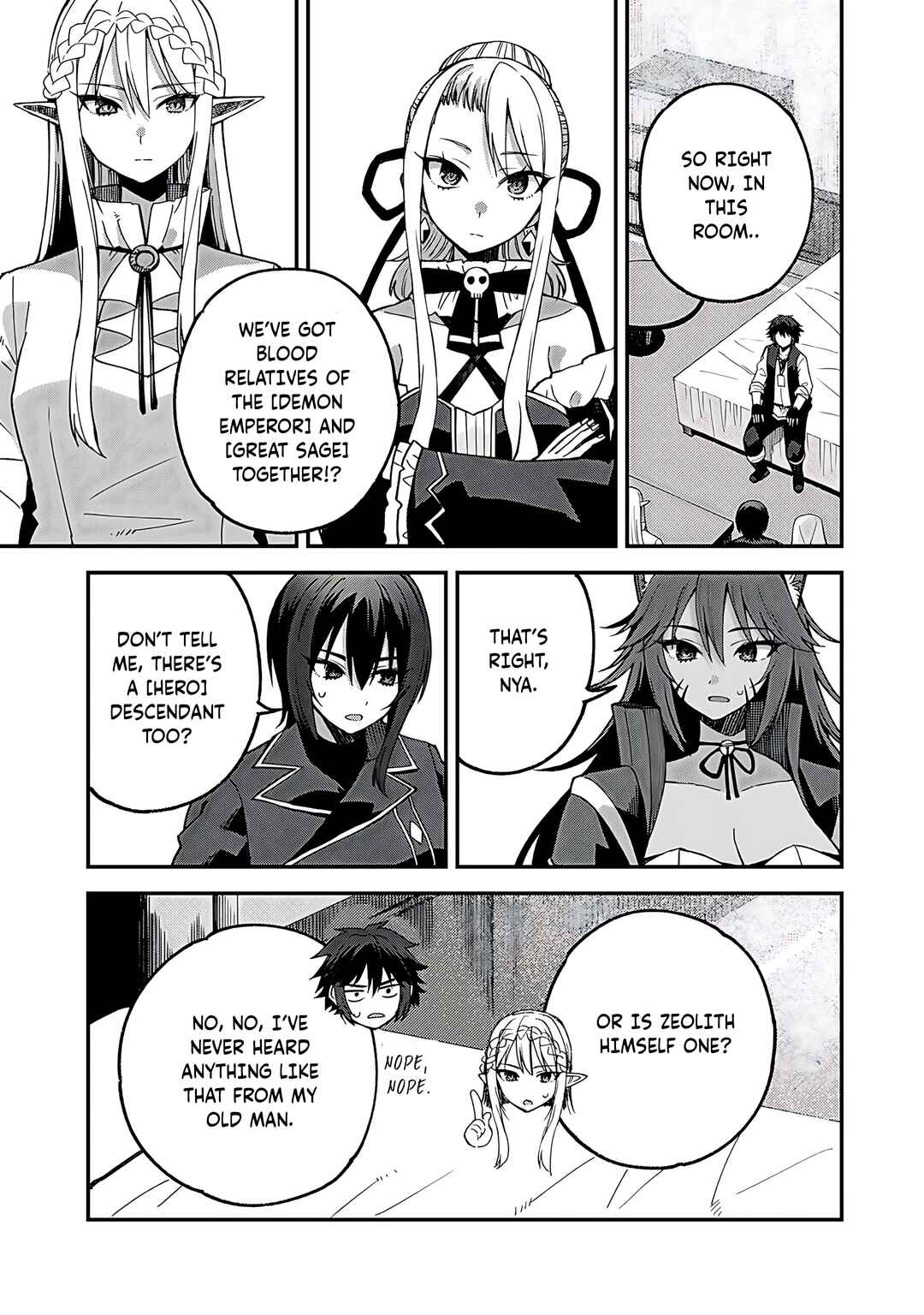 Page 8 Chapter 55 Is the Only Option a Slave Merchant?: Harem? What is that, is It Tasty?