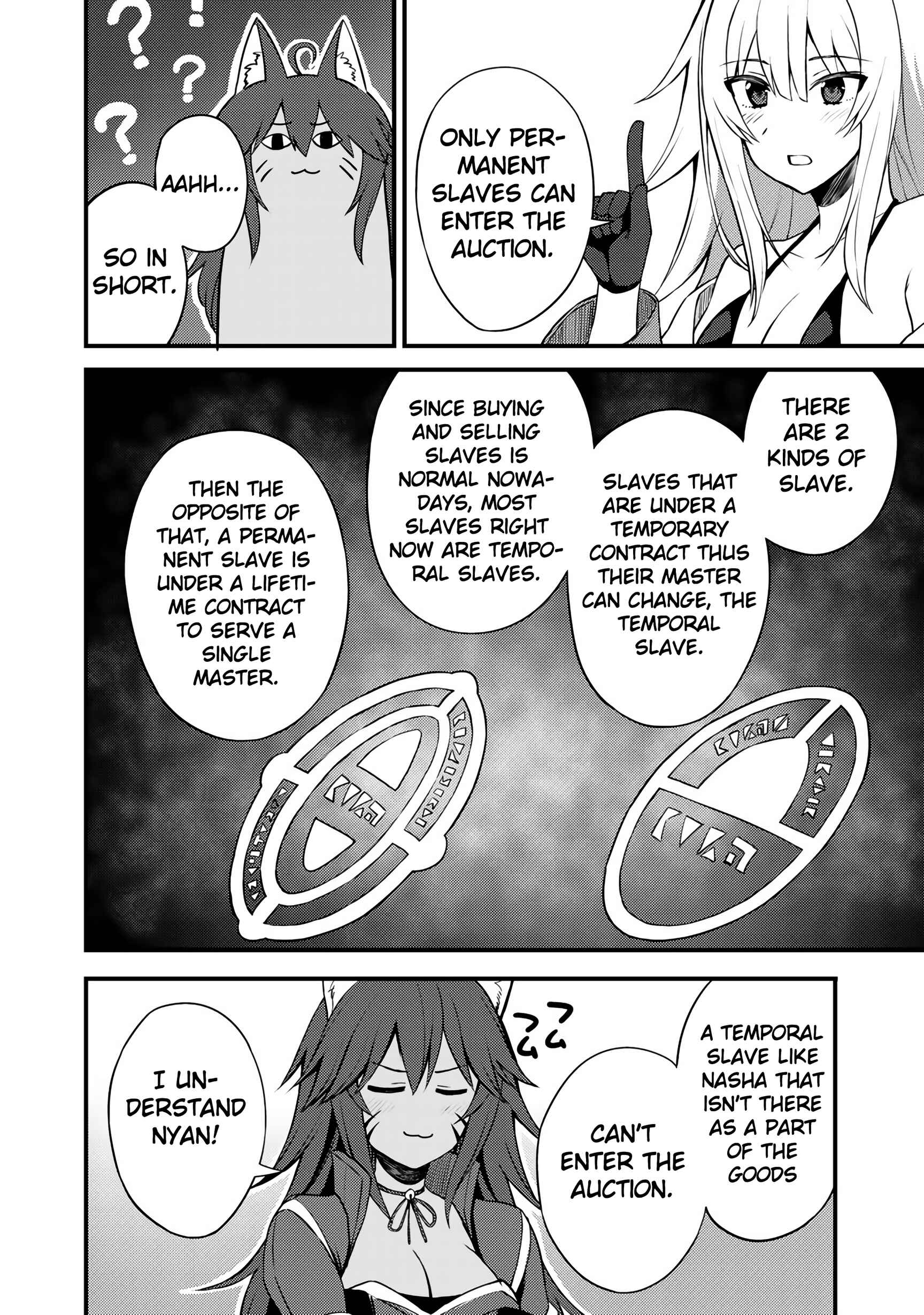 Page 19 Chapter 7 Is the Only Option a Slave Merchant?: Harem? What is that, is It Tasty?