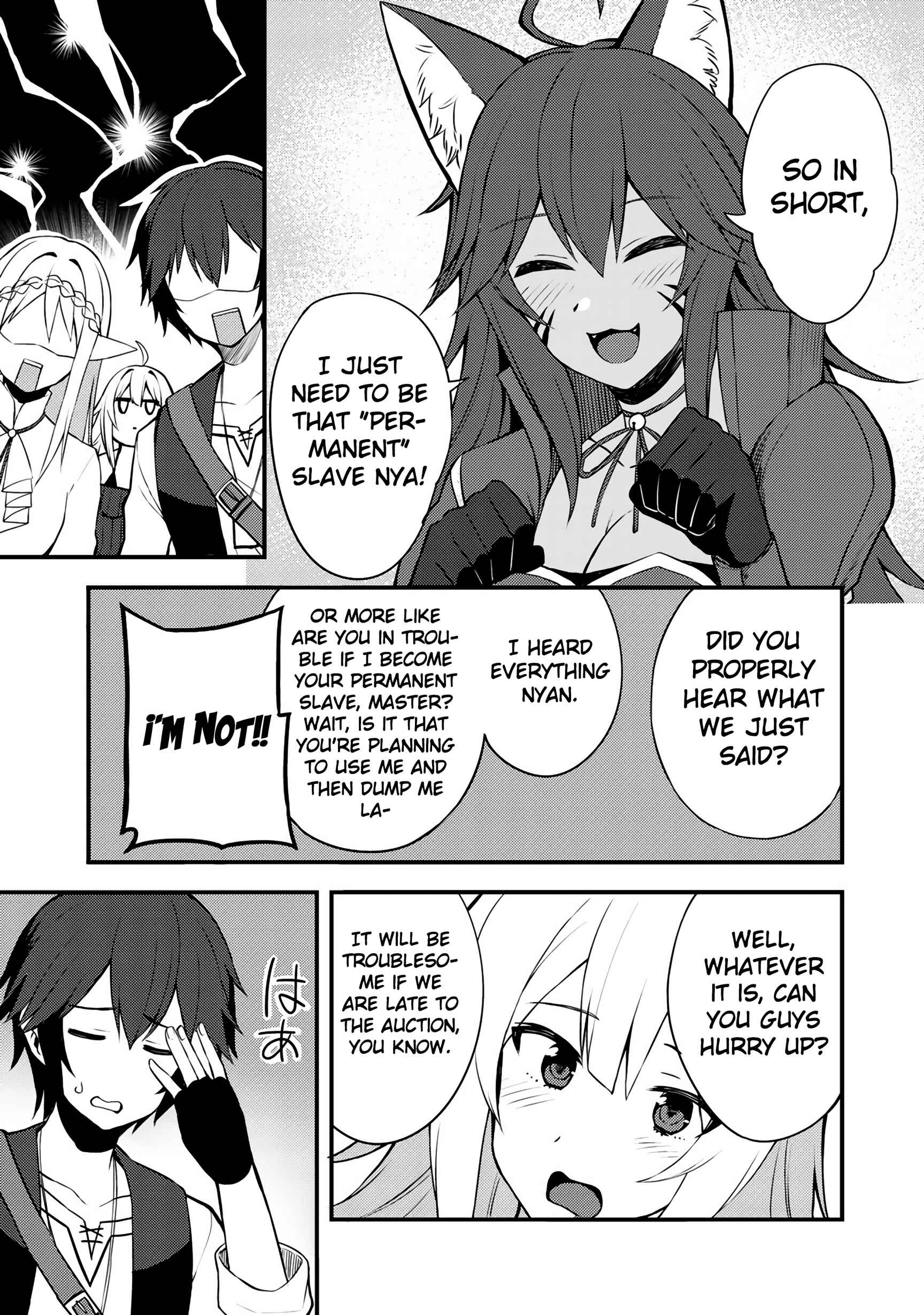 Page 20 Chapter 7 Is the Only Option a Slave Merchant?: Harem? What is that, is It Tasty?