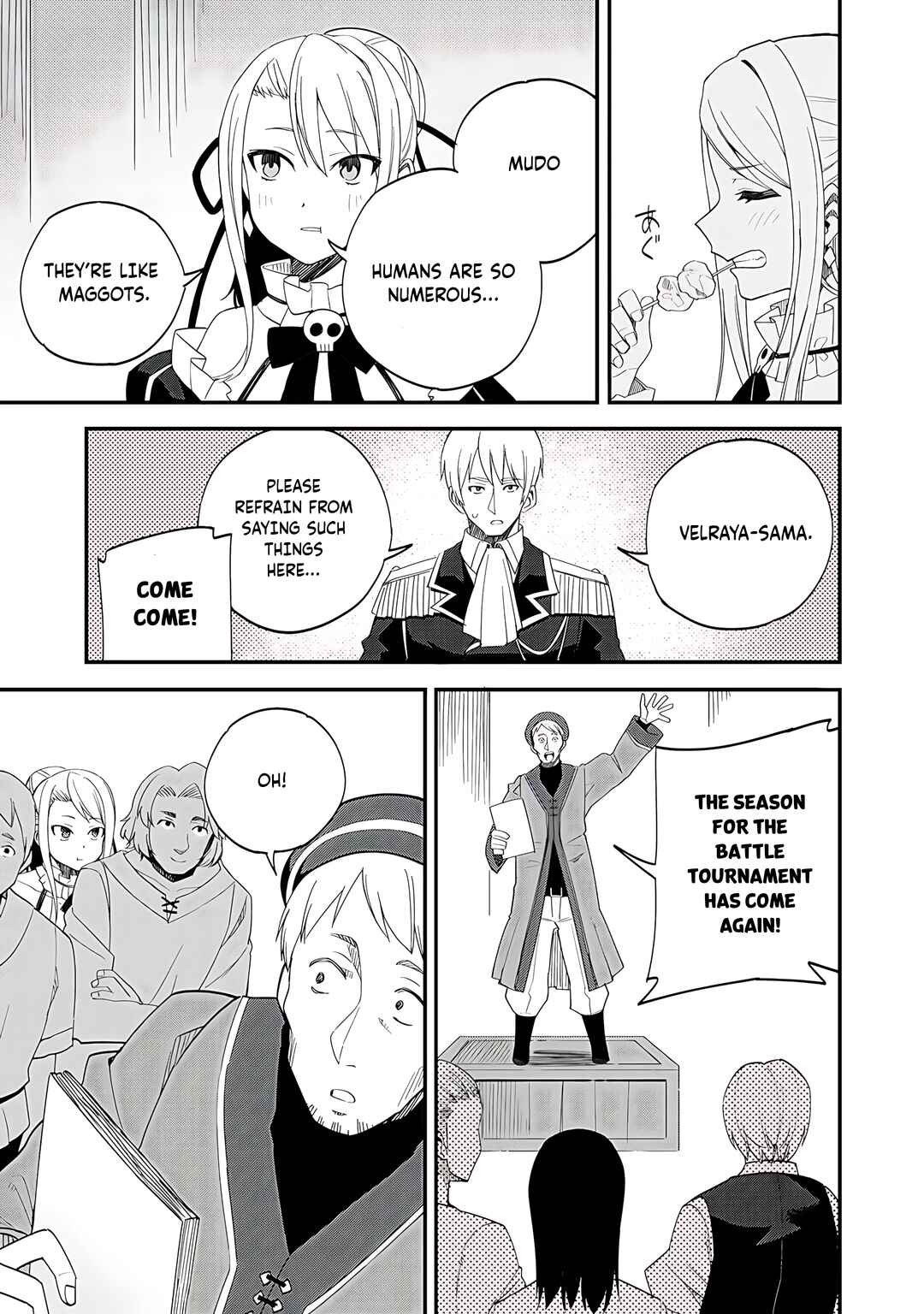 Page 12 Chapter 32.2 Is the Only Option a Slave Merchant?: Harem? What is that, is It Tasty?