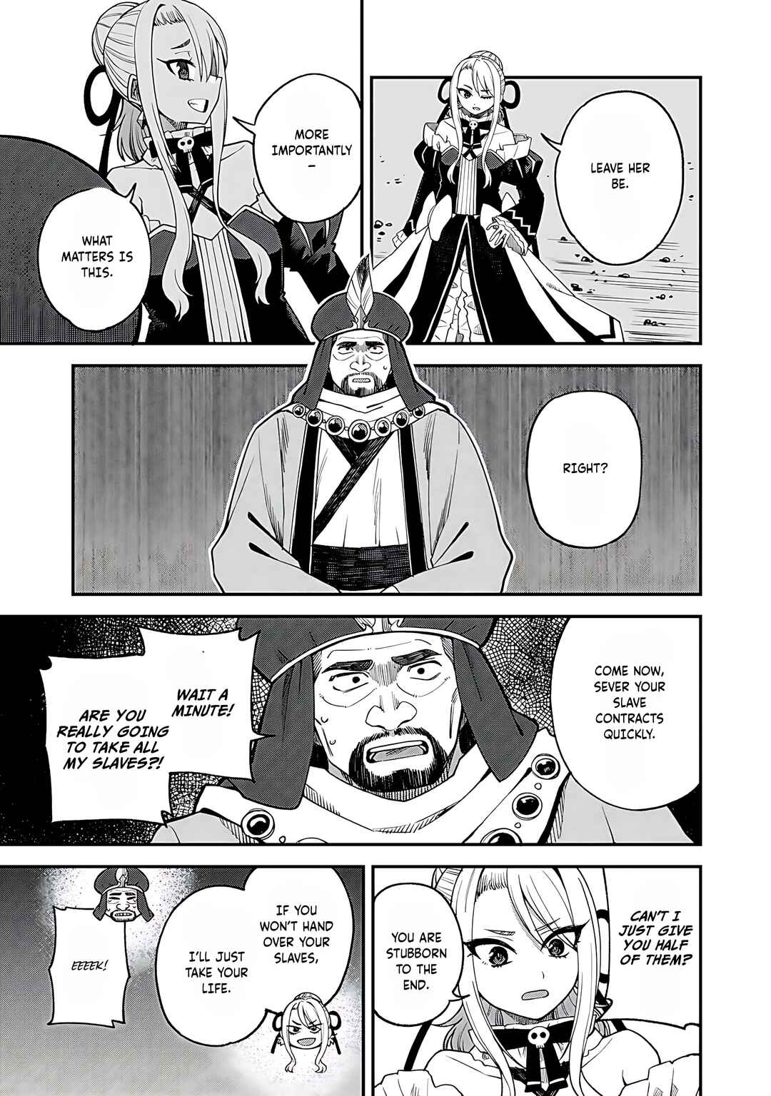 Page 4 Chapter 64 Is the Only Option a Slave Merchant?: Harem? What is that, is It Tasty?