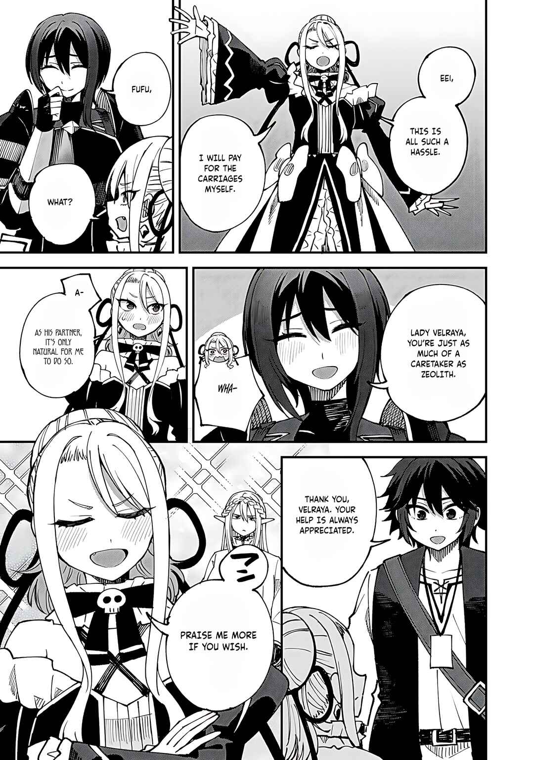Page 8 Chapter 64 Is the Only Option a Slave Merchant?: Harem? What is that, is It Tasty?