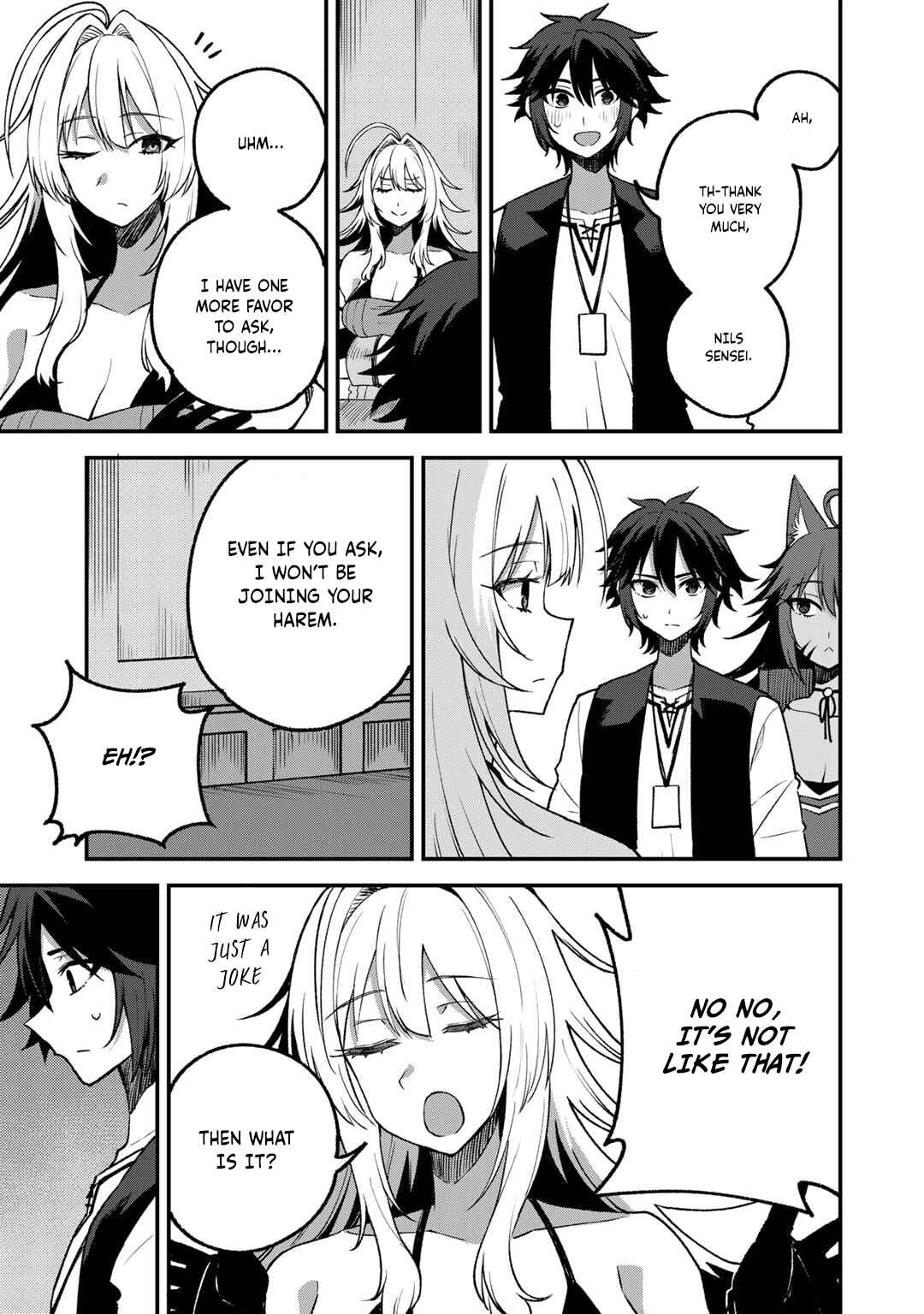 Page 13 Chapter 56 Is the Only Option a Slave Merchant?: Harem? What is that, is It Tasty?