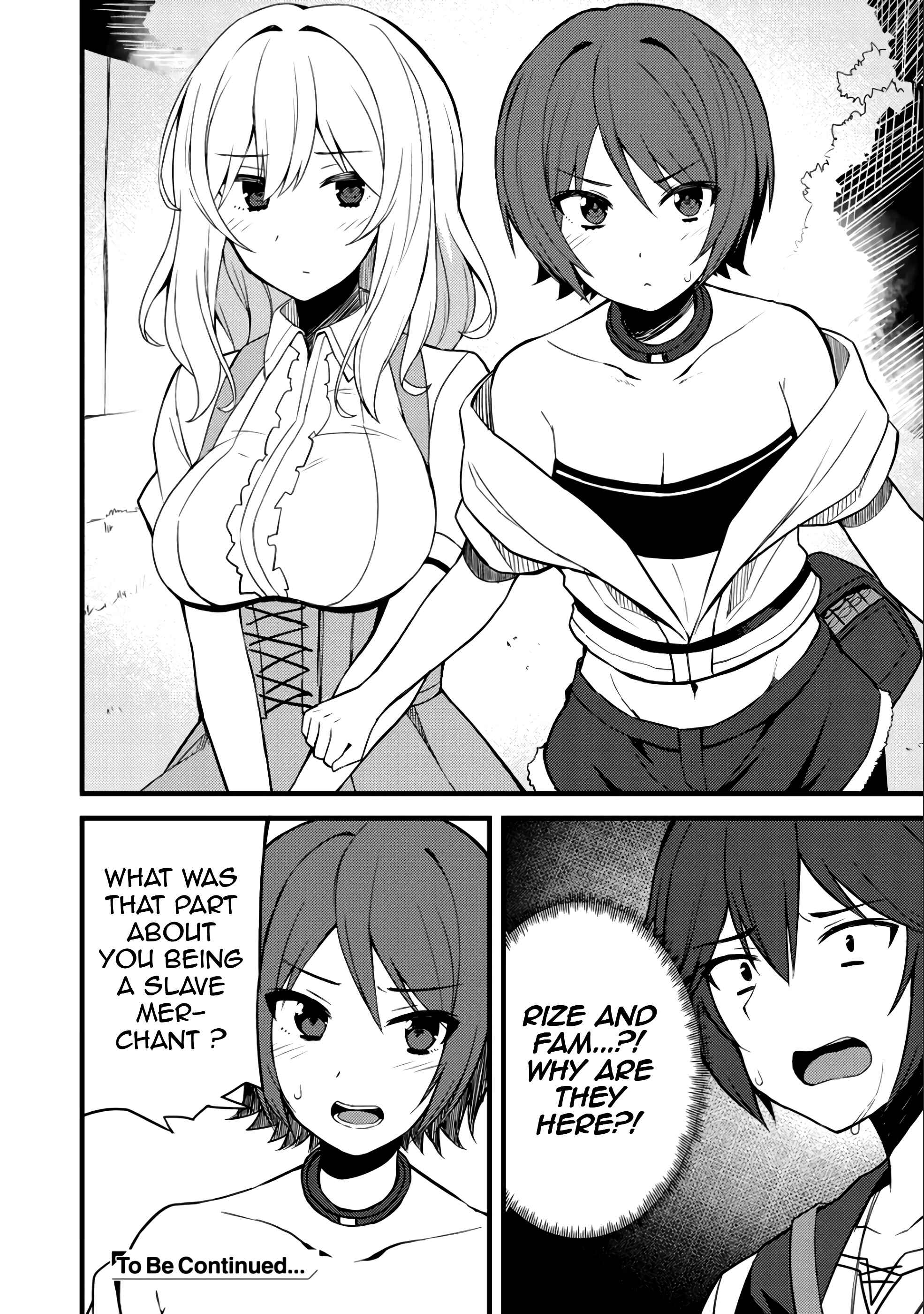 Page 25 Chapter 9 Is the Only Option a Slave Merchant?: Harem? What is that, is It Tasty?