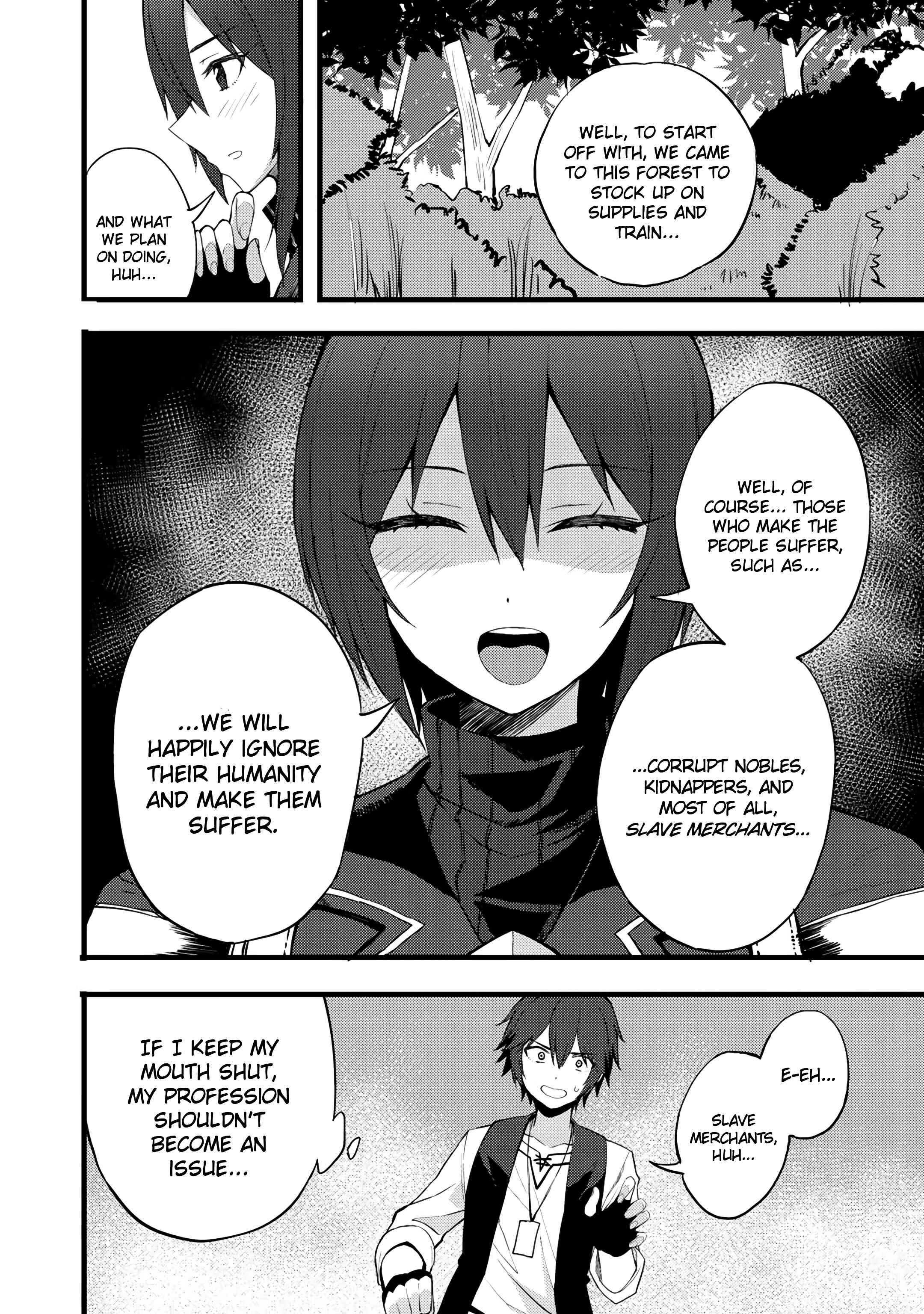 Page 10 Chapter 15 Is the Only Option a Slave Merchant?: Harem? What is that, is It Tasty?